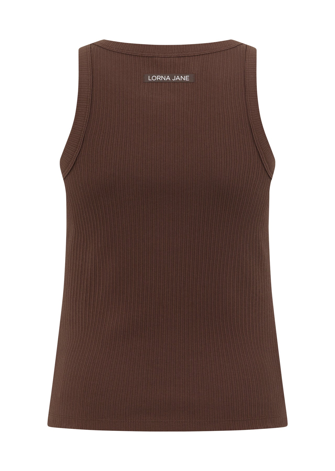 Lorna Jane Legacy Rib Tank - Espresso