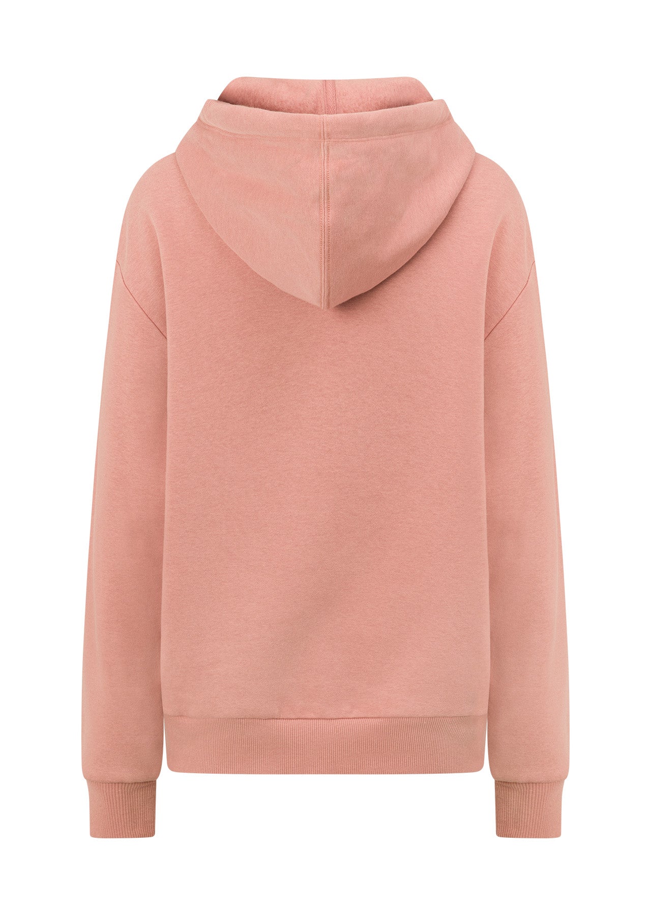 Lorna Jane Lounge Fleece Hoodie - Ash Rose
