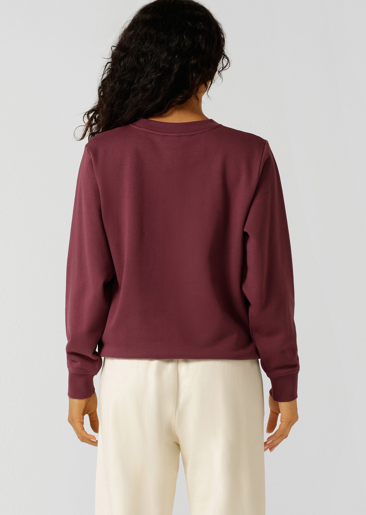 Lorna Jane Iconic Sweat - Mulberry