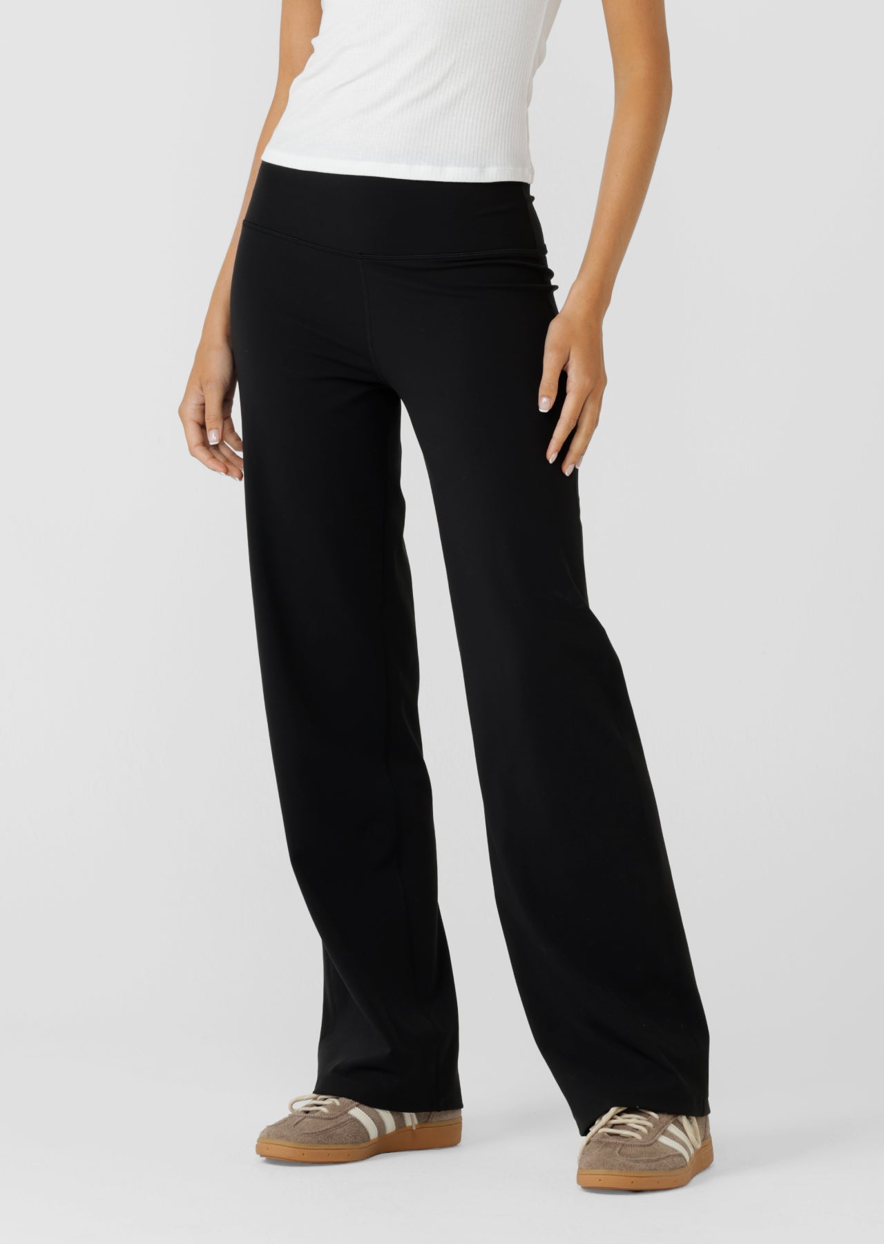 Lorna Jane All Day Active Midrise Pants - Recycled Black