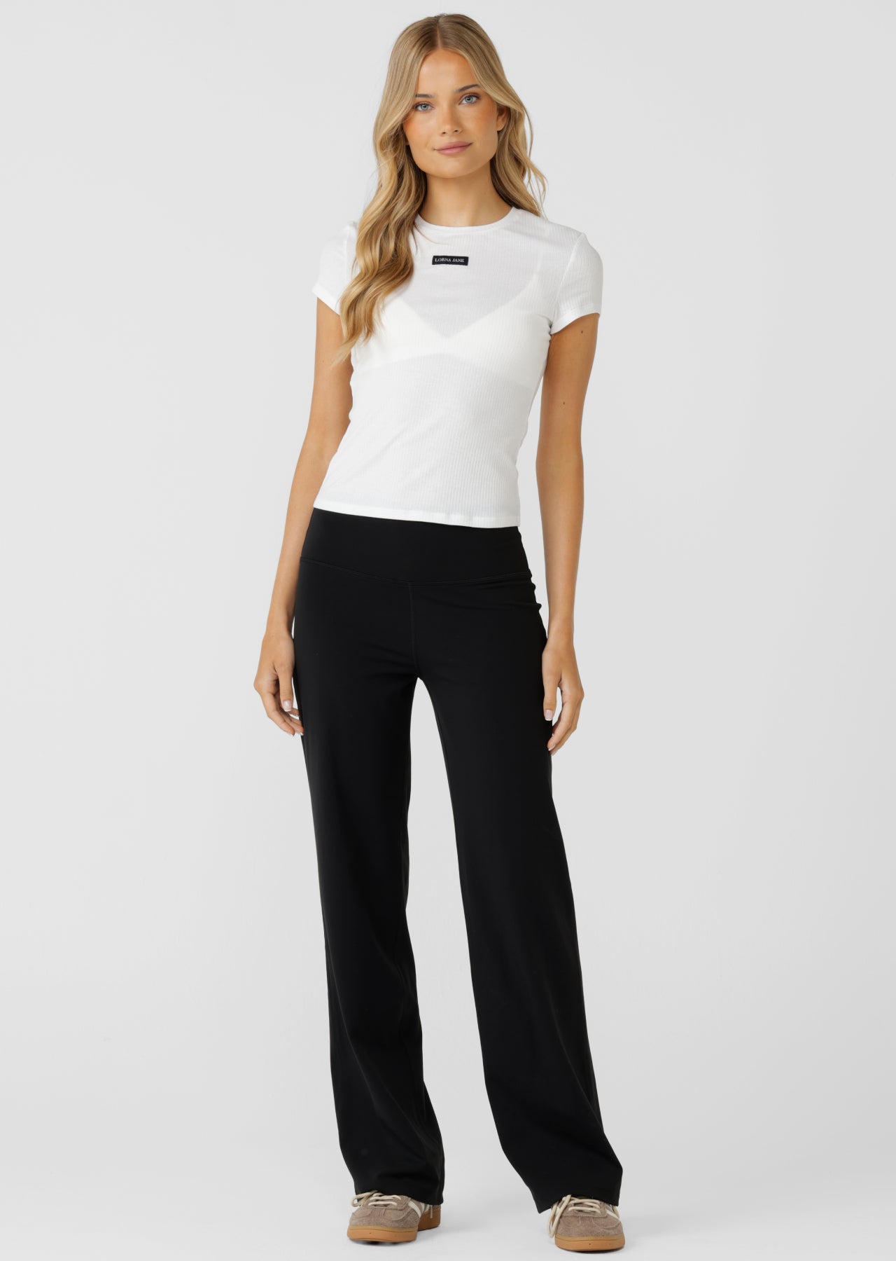 Lorna Jane All Day Active Midrise Pants - Recycled Black