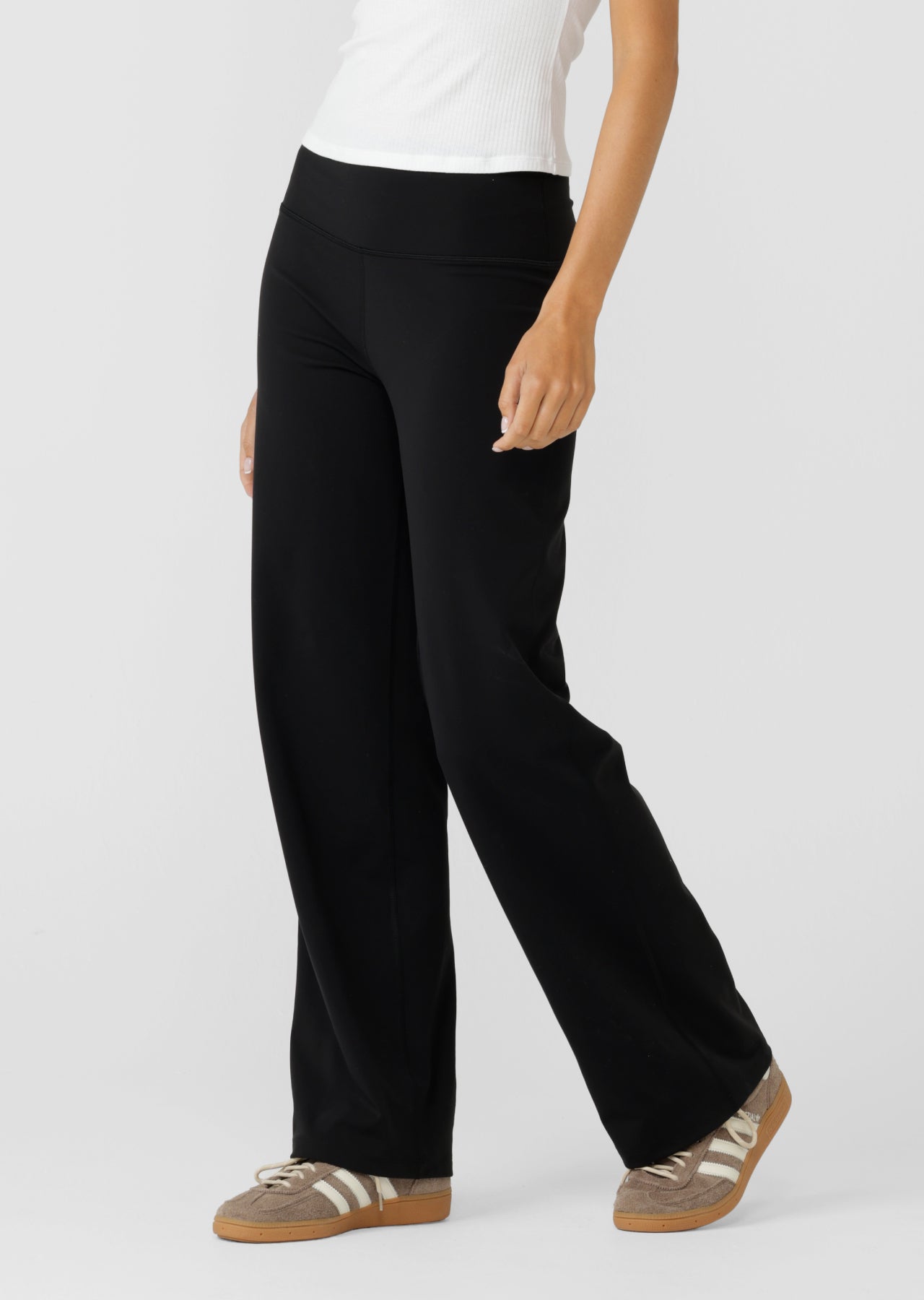 Lorna Jane All Day Active Midrise Pants - Recycled Black