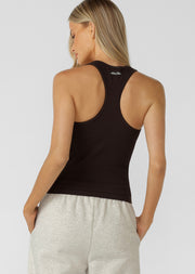 Lorna Jane All Sports Seamless Bra Tank Combo - Volcano