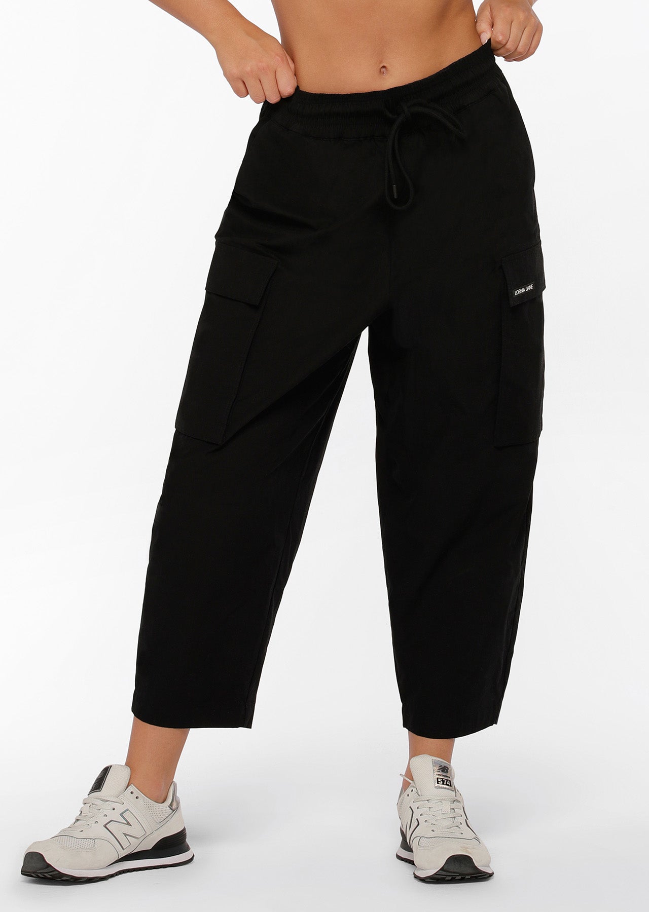 Lorna Jane Utility Pocket Lounge Pants - Black