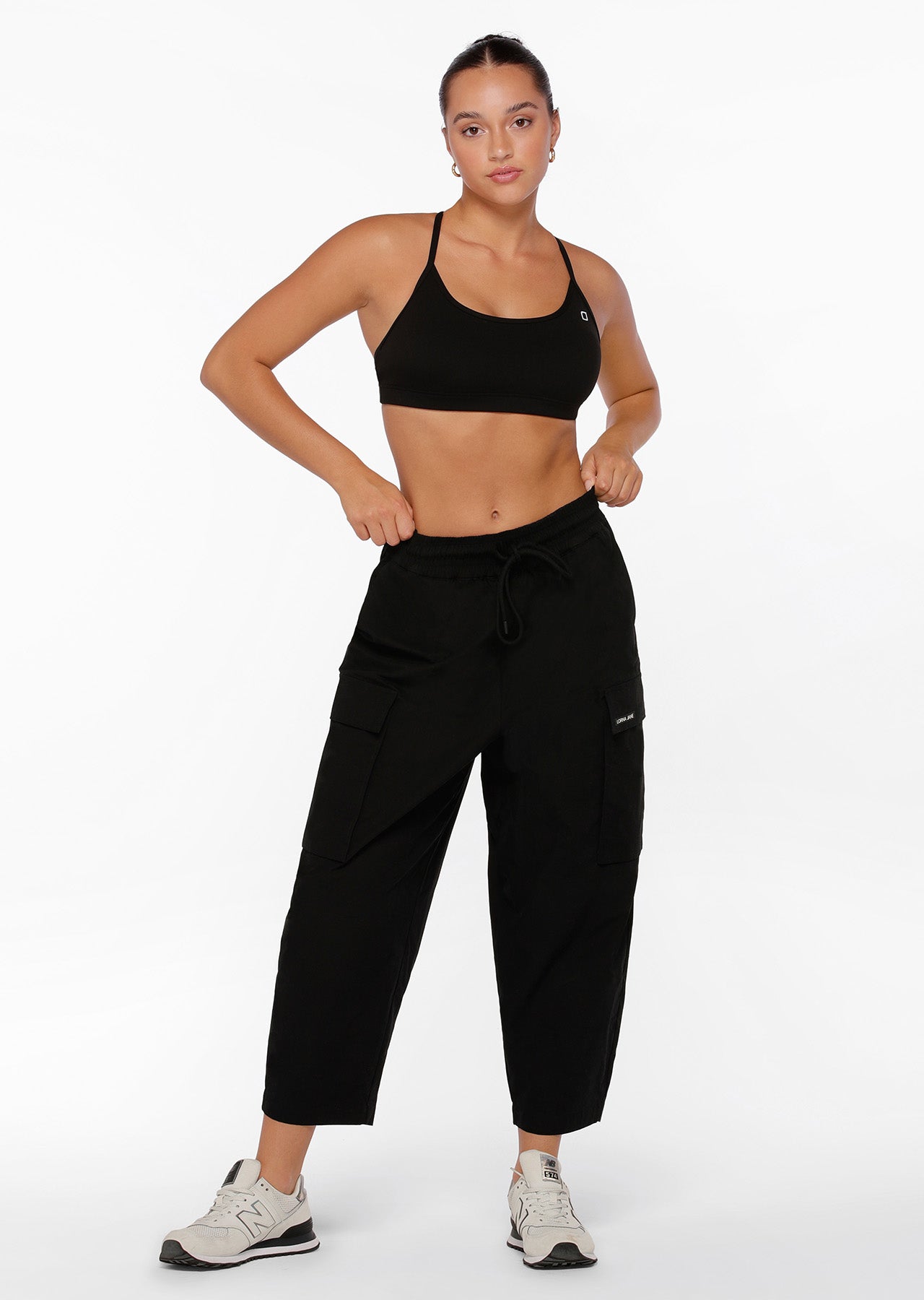 Lorna Jane Utility Pocket Lounge Pants - Black
