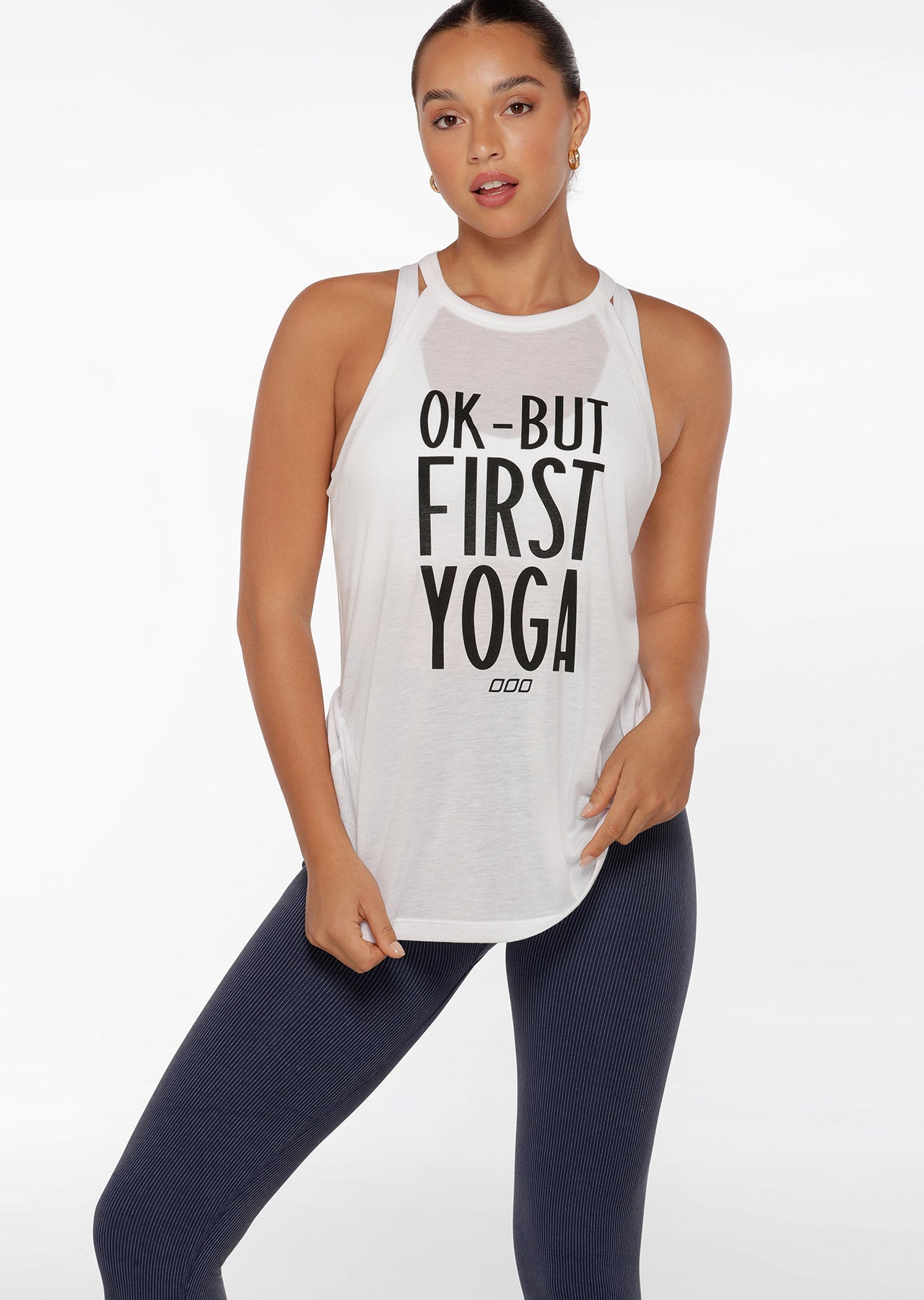 Lorna Jane Always Yoga Tank - White