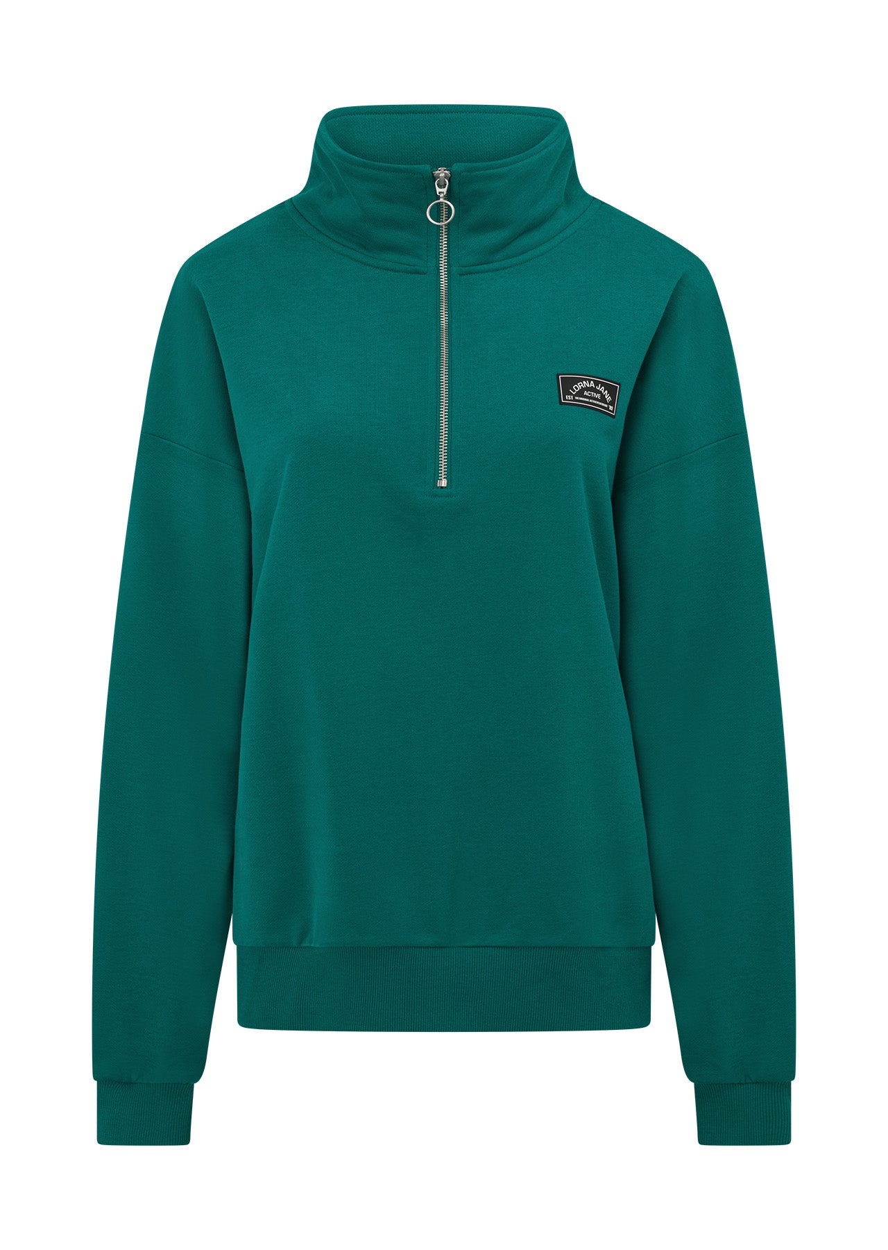 Lorna Jane LJ Sport Quarter Zip Sweat - Dark Teal