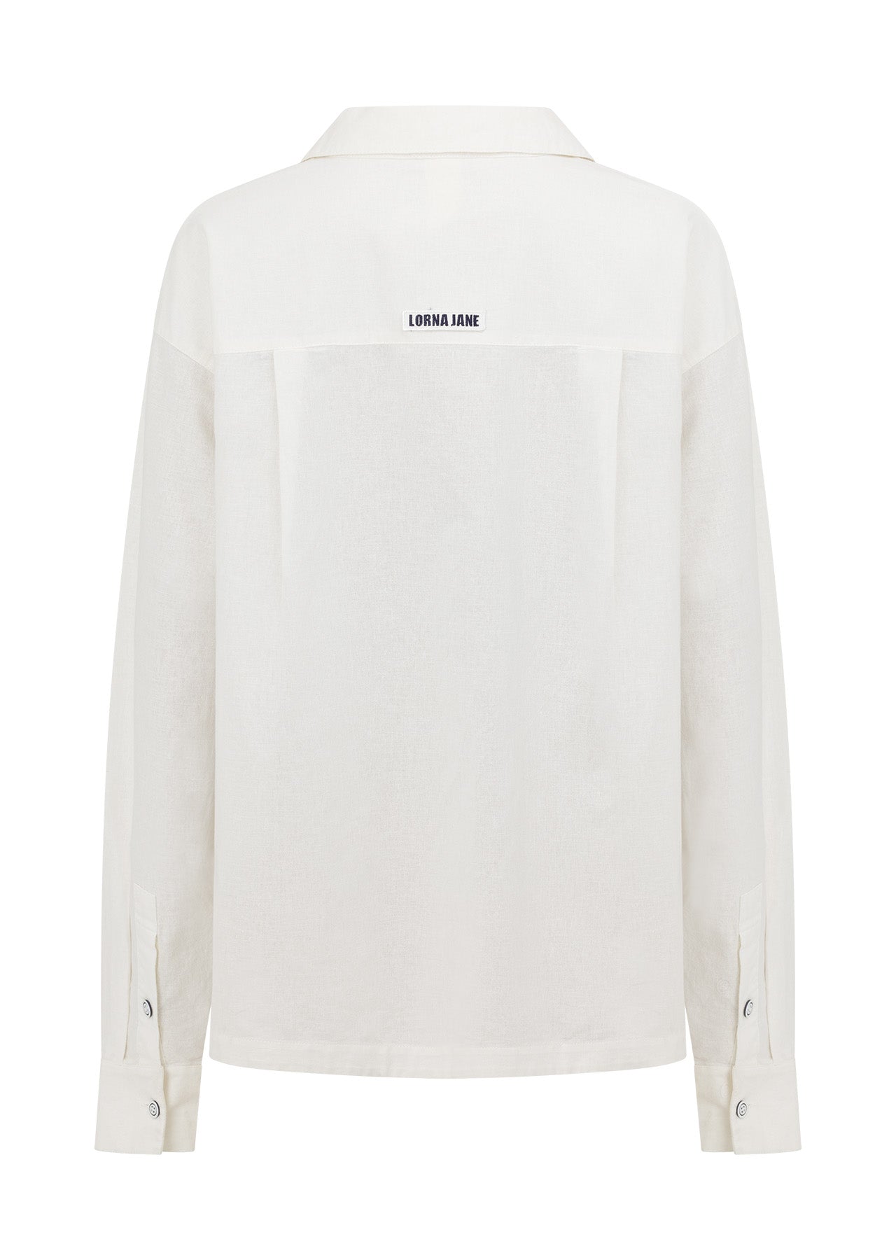 Lorna Jane Country Club Button Up - Porcelain