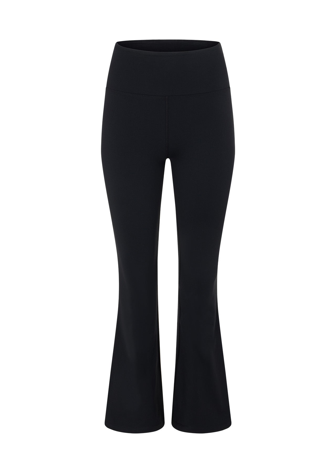 Lorna Jane Lotus Flare Full Length Thermal Leggings - Black