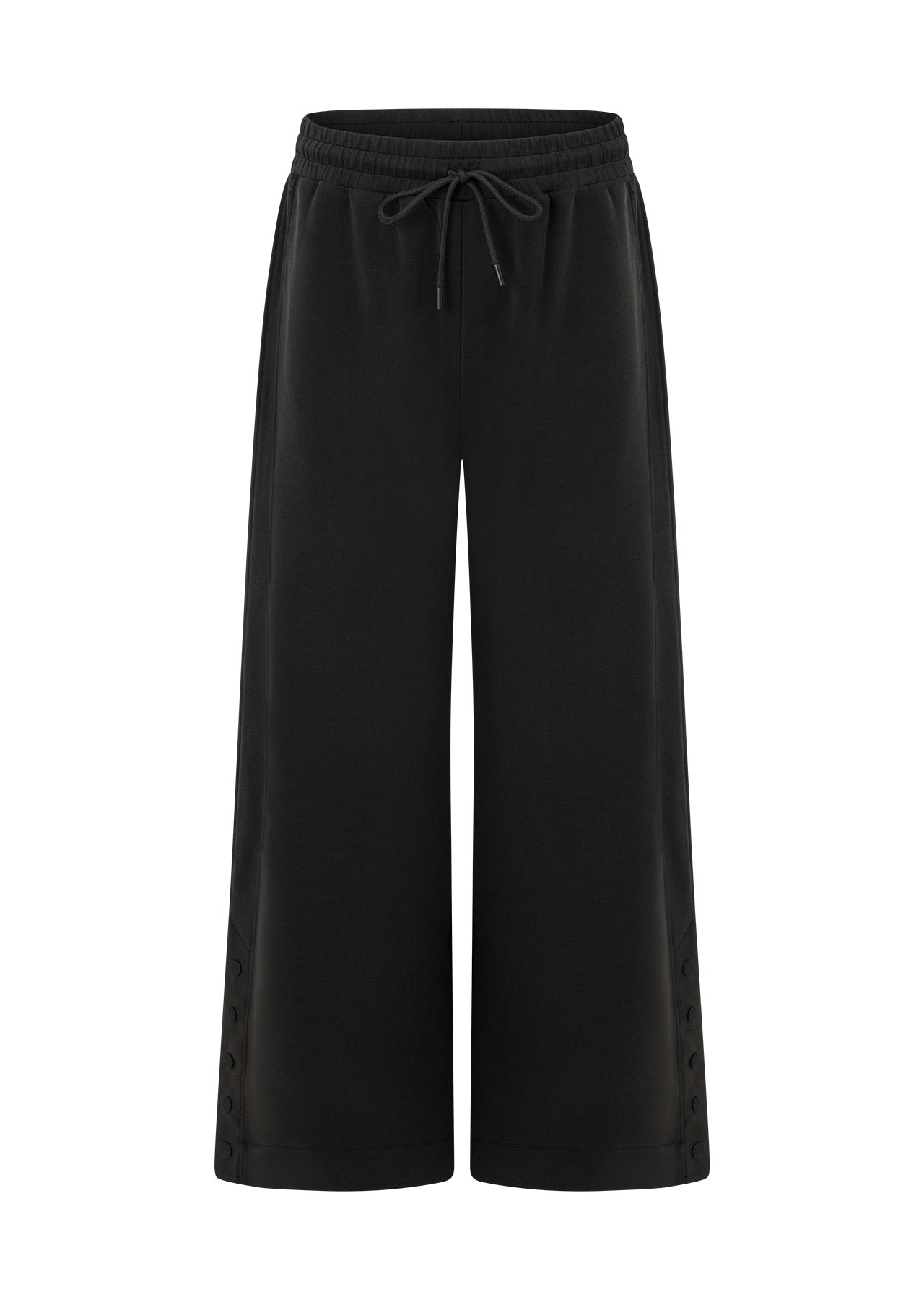 Lorna Jane Post Practice Wide Leg Pants - Washed Black