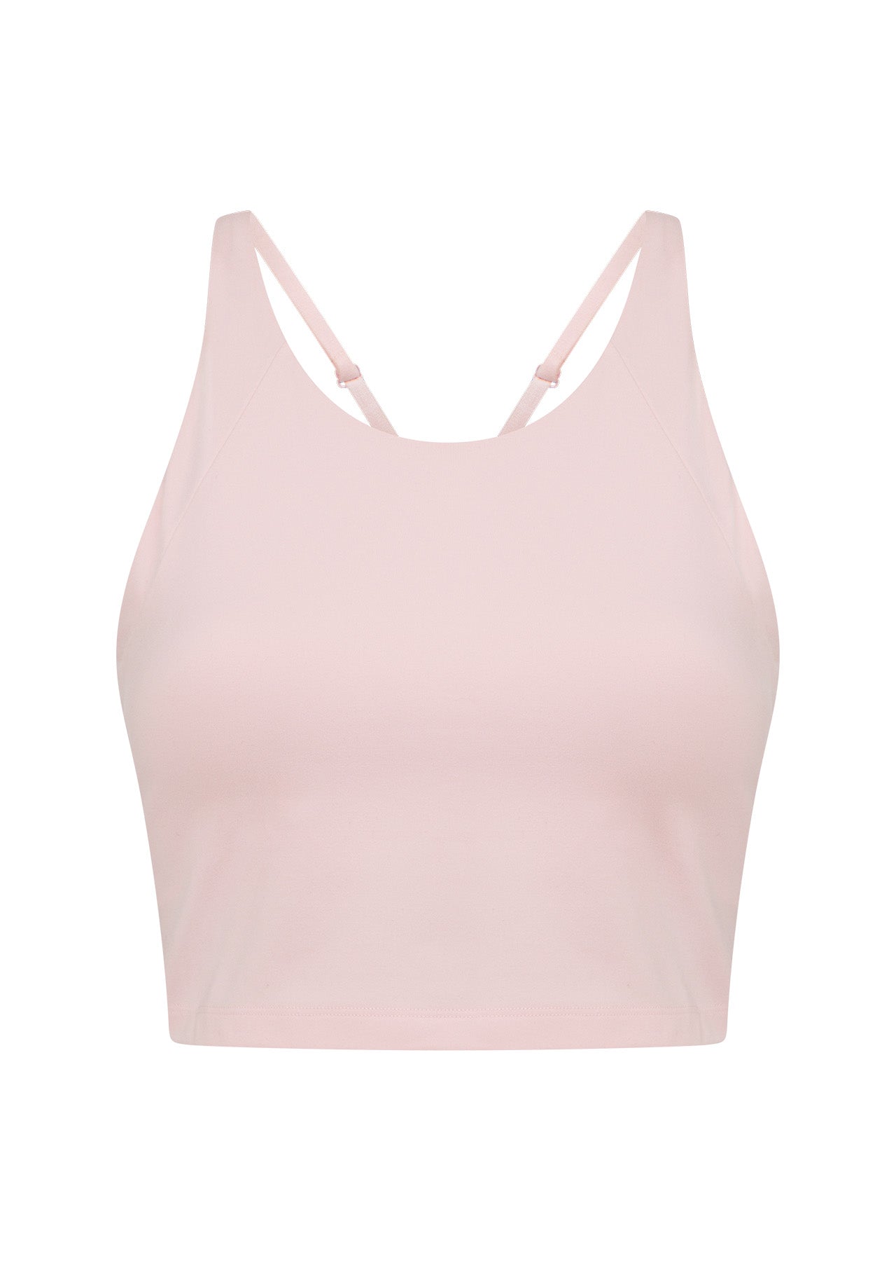 Lorna Jane Rewind Tank Bra Combo - Pale Peony