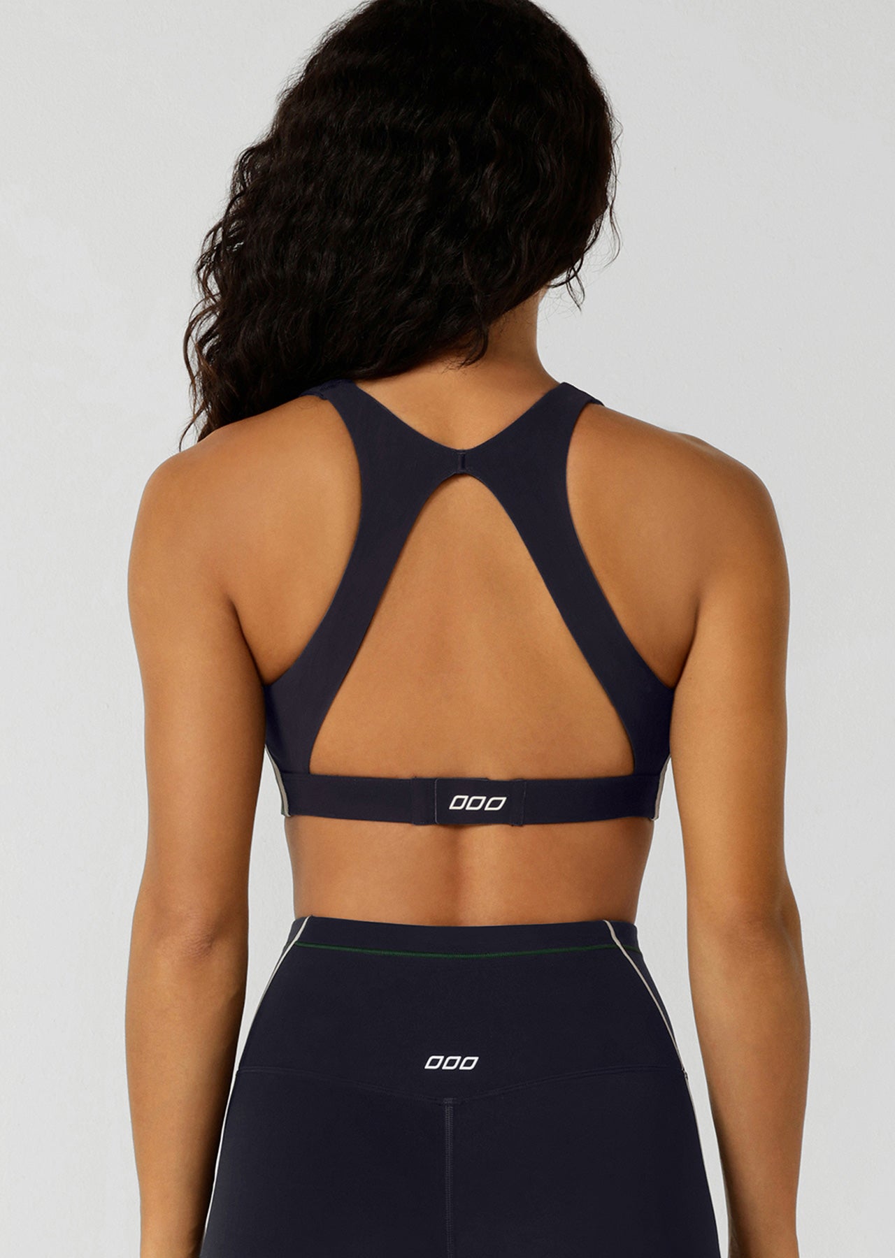 Lorna Jane Momentum High Support Sports Bra - Midnight Blue