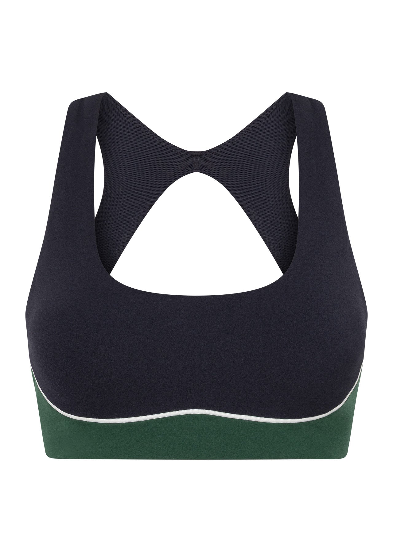 Lorna Jane Momentum High Support Sports Bra - Midnight Blue