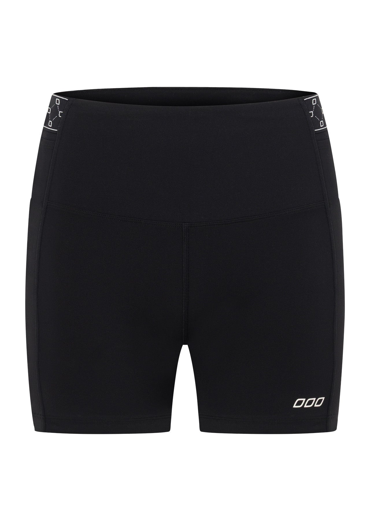 Lorna Jane Contour Side Pocket 14cm Bike Shorts - Recycled Black