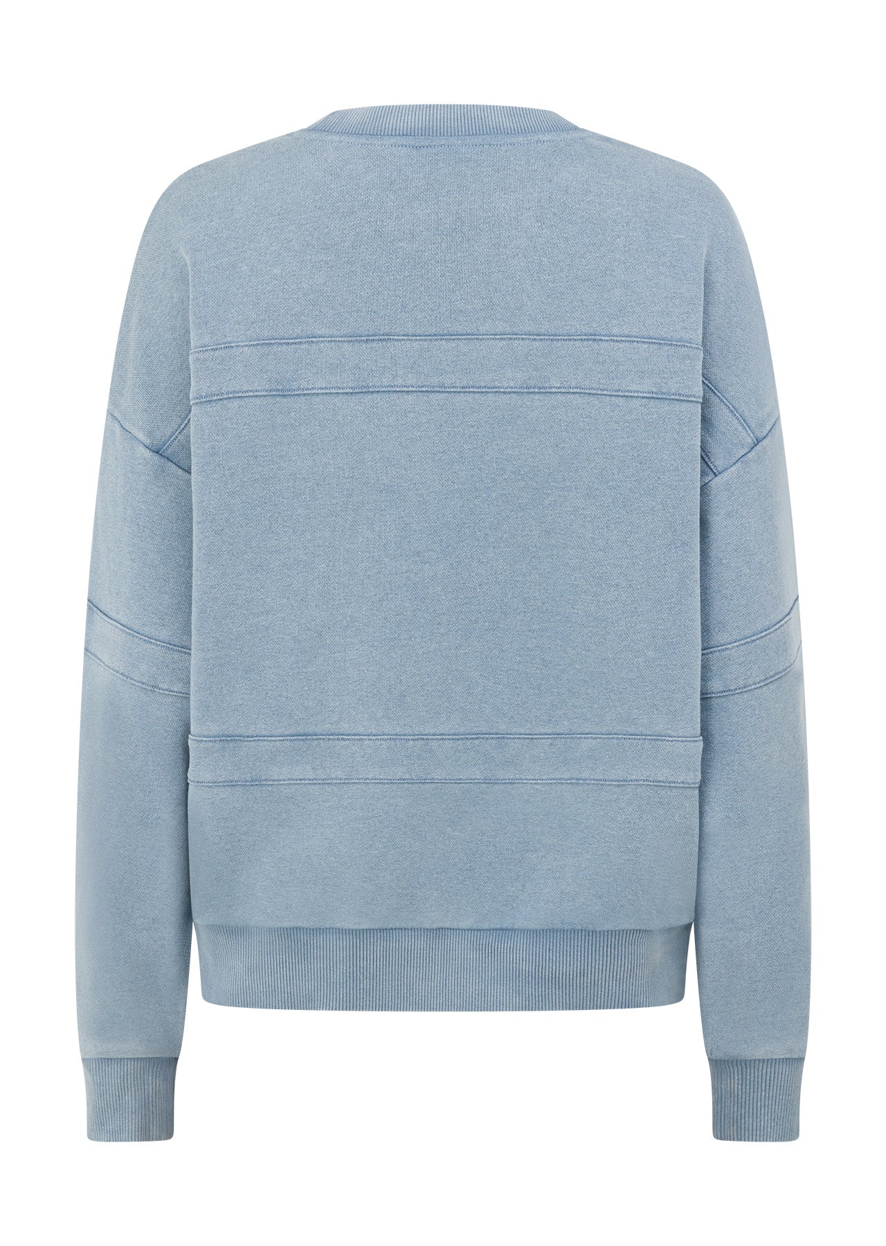 Lorna Jane Movement Sport Washed Panelled Sweat - Washed Blue
