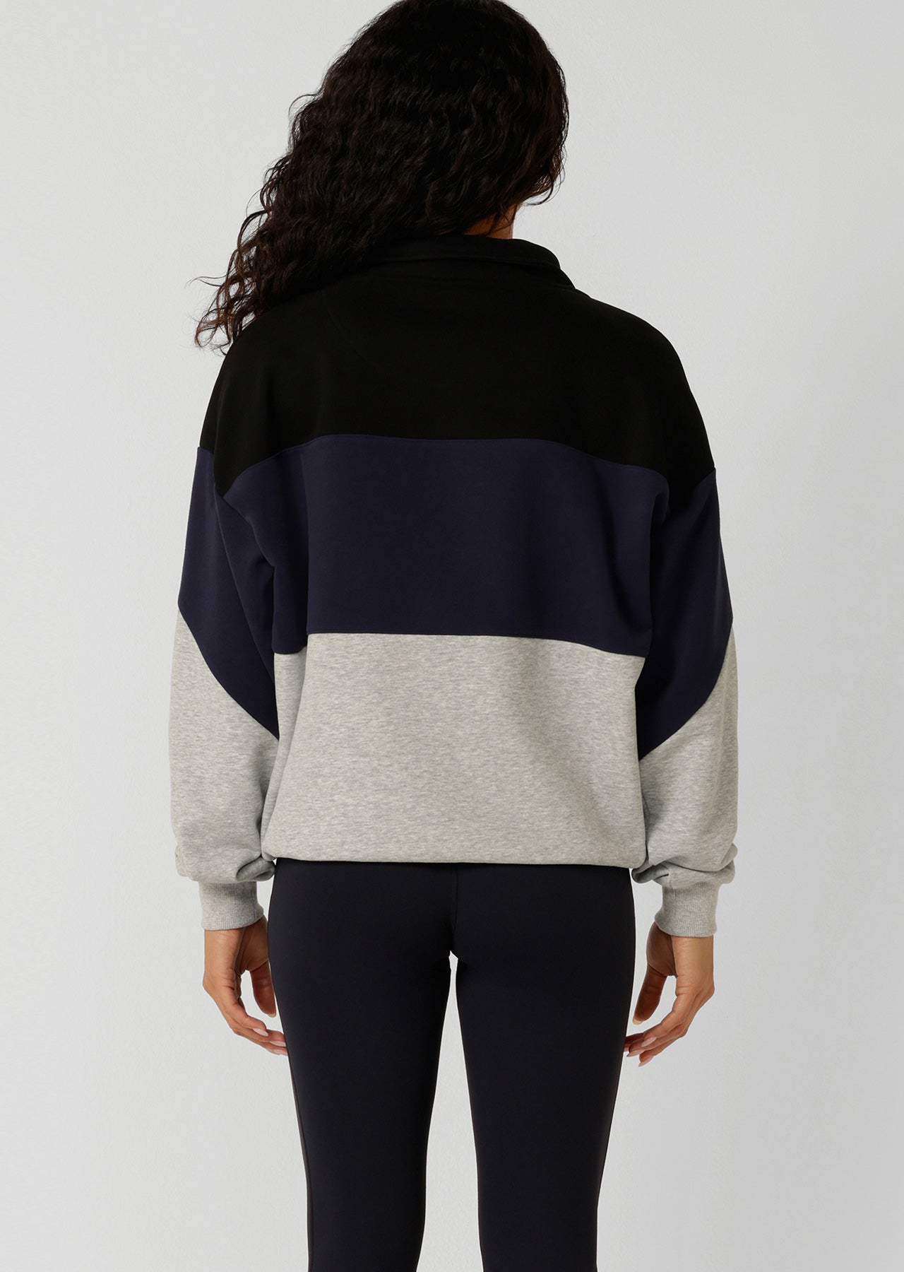 Lorna Jane Heritage Iconic Quarter Zip Sweat - Multi