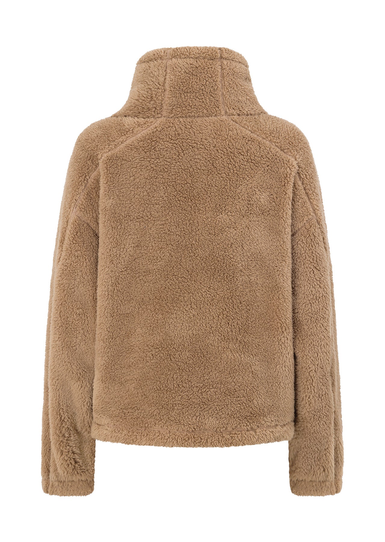 Lorna Jane Everyday Teddy Quarter Zip Sweat - Sand Dune