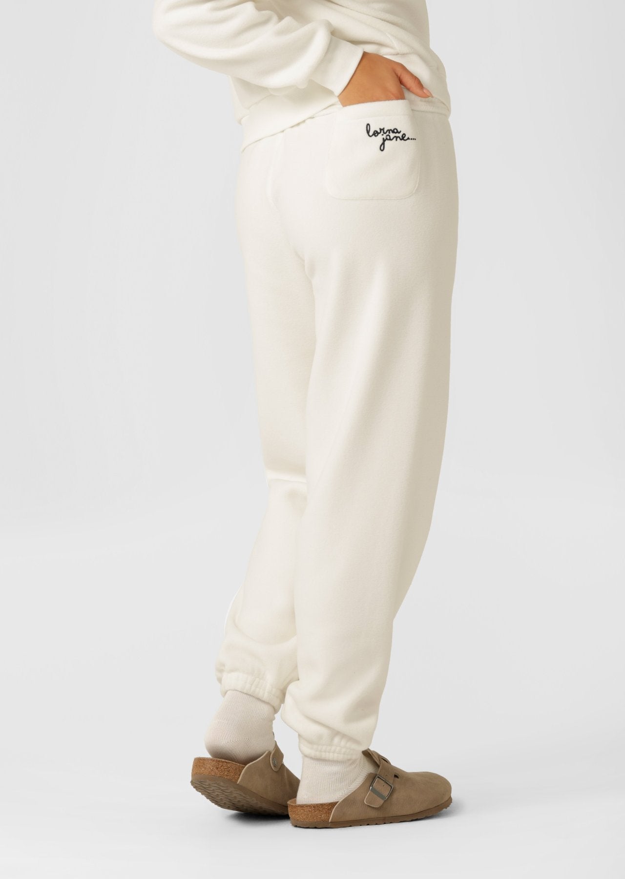 Lorna Jane Cosy Lounge Sweatpants - Porcelain