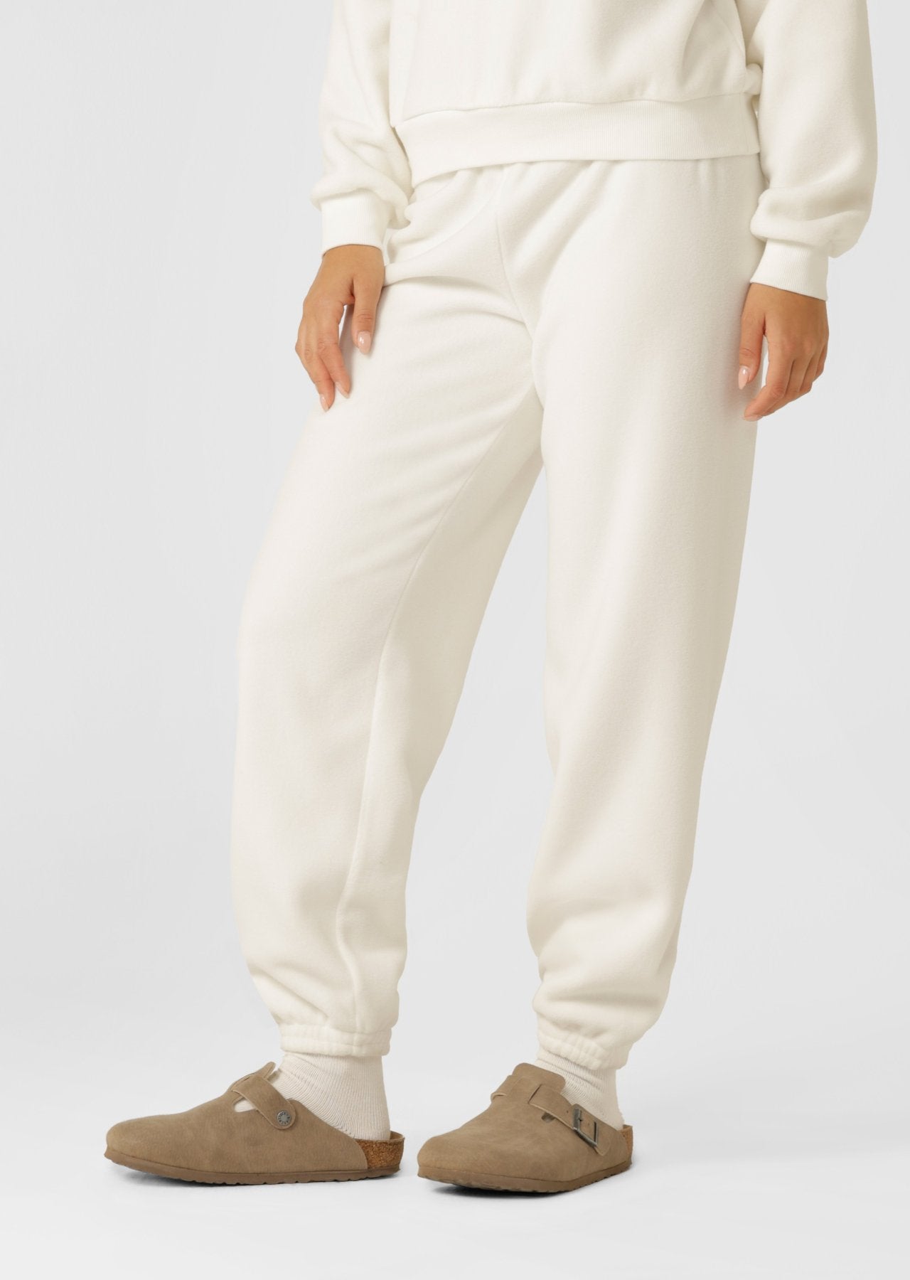 Lorna Jane Cosy Lounge Sweatpants - Porcelain