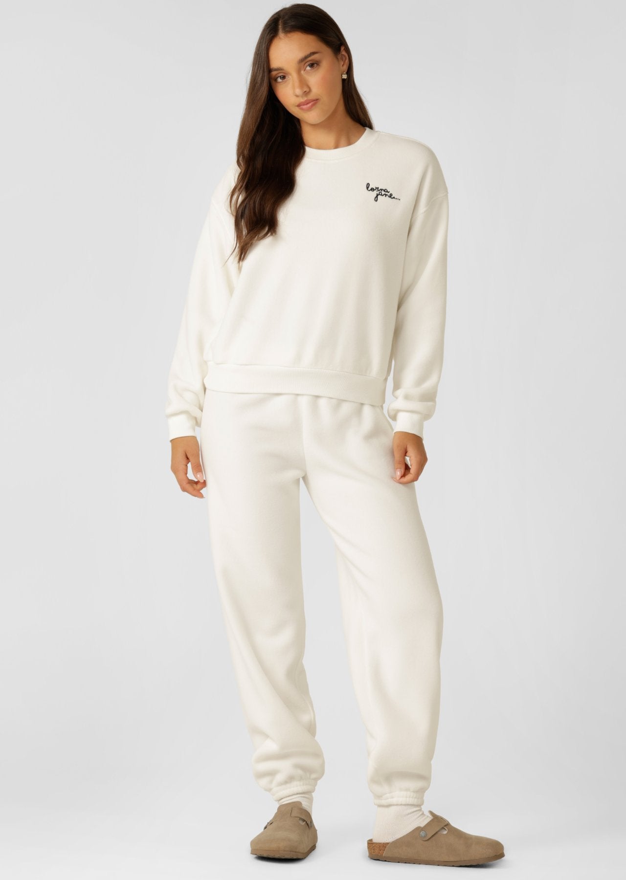 Lorna Jane Cosy Lounge Sweatpants - Porcelain