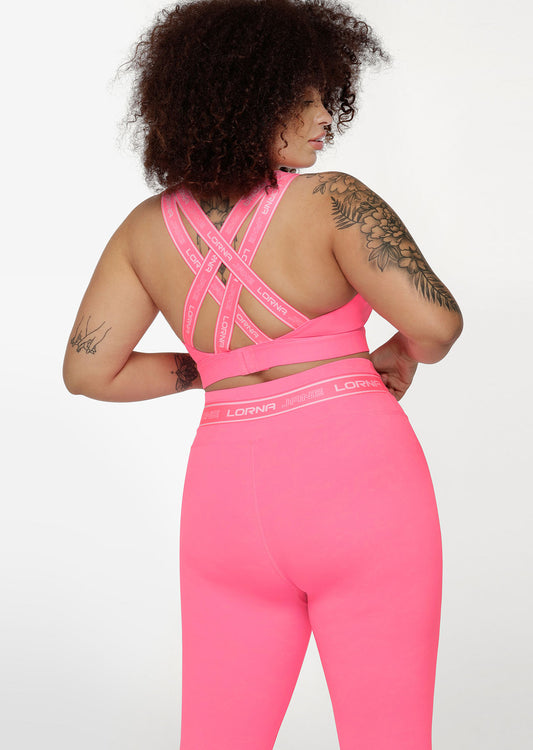 Lorna Jane Tempo Sports Bra - Washed Fiesta