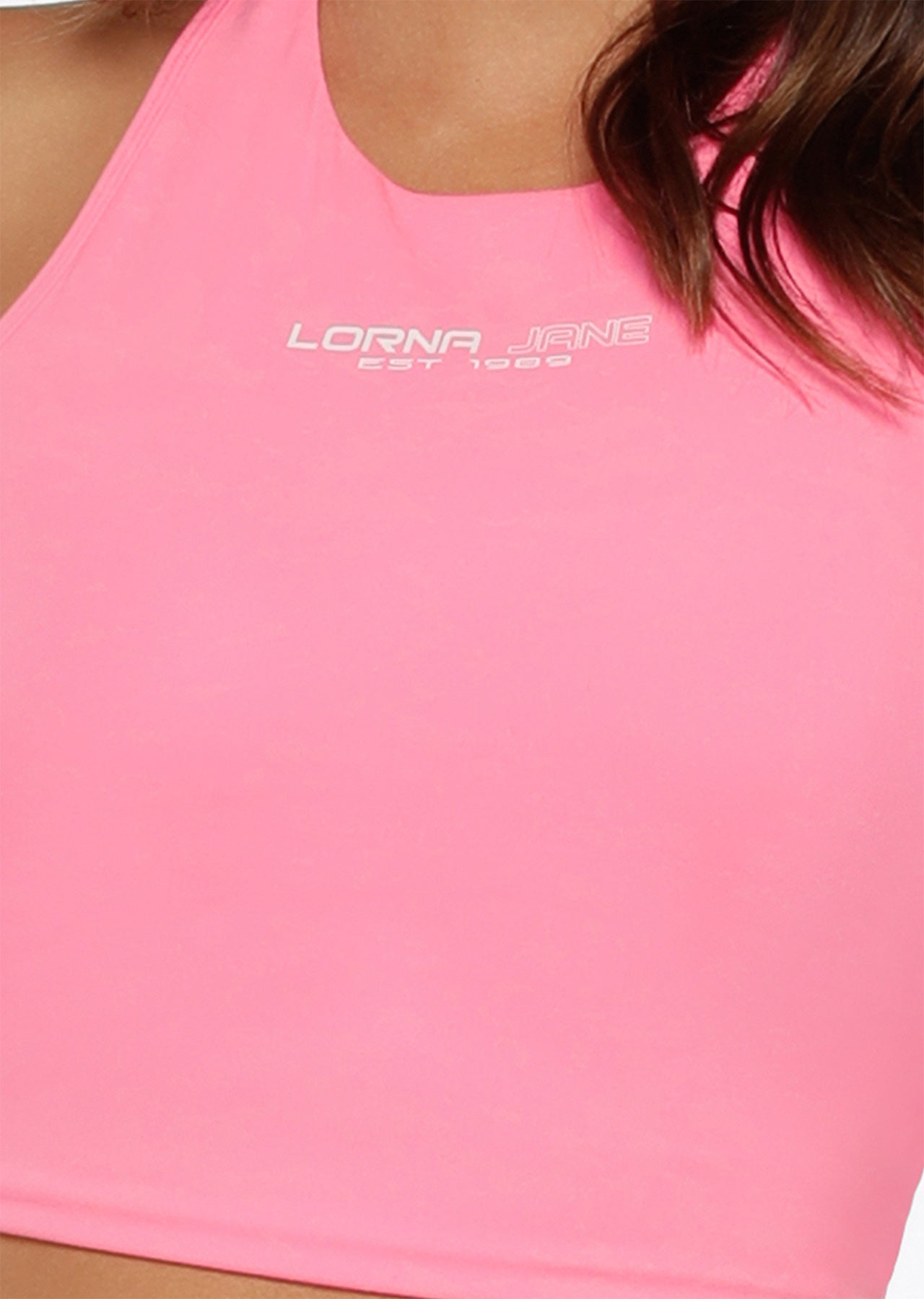 Lorna Jane Split Back Active Tank - Washed Fiesta