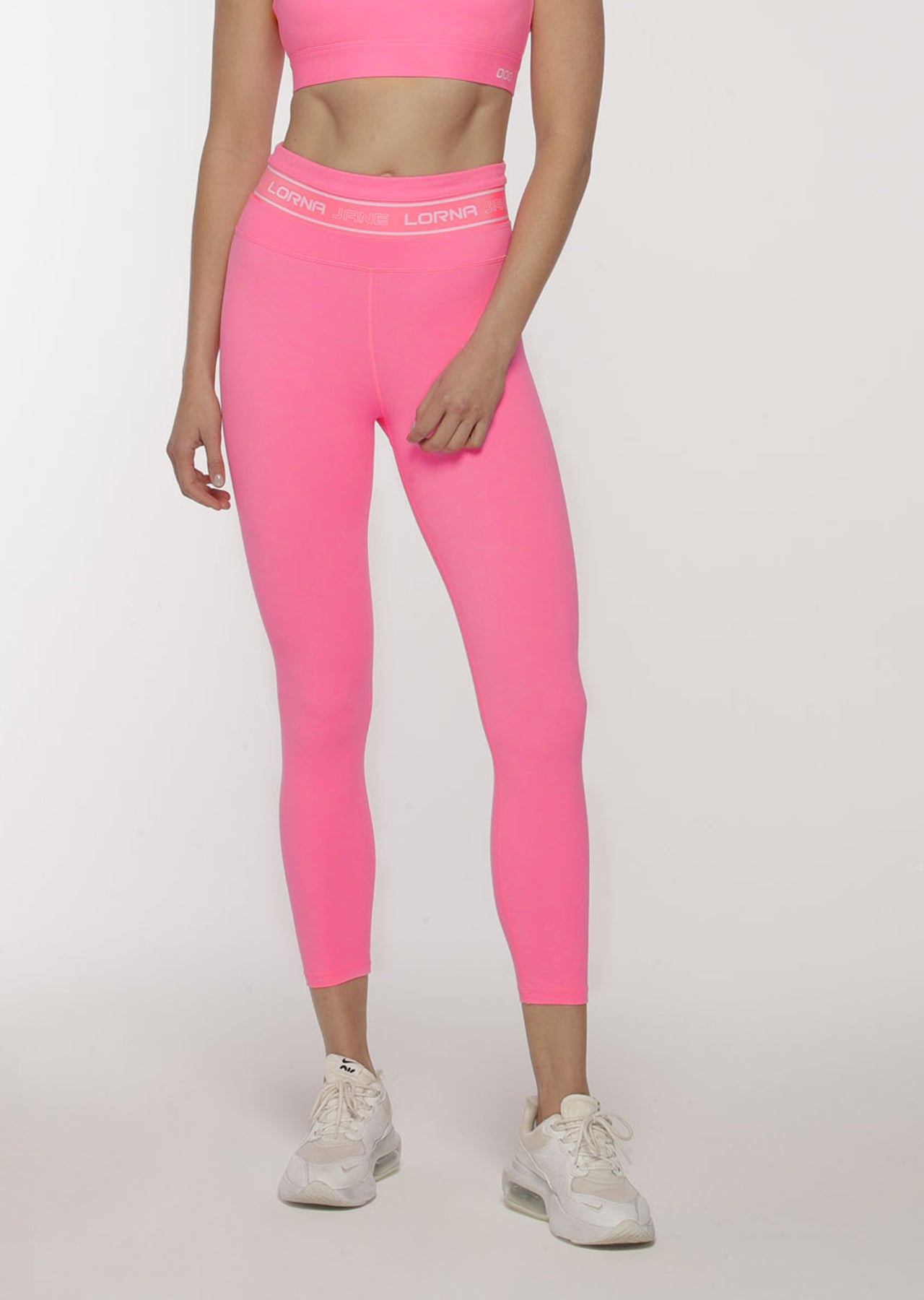 Lorna Jane Tempo Ankle Biter Leggings - Washed Fiesta