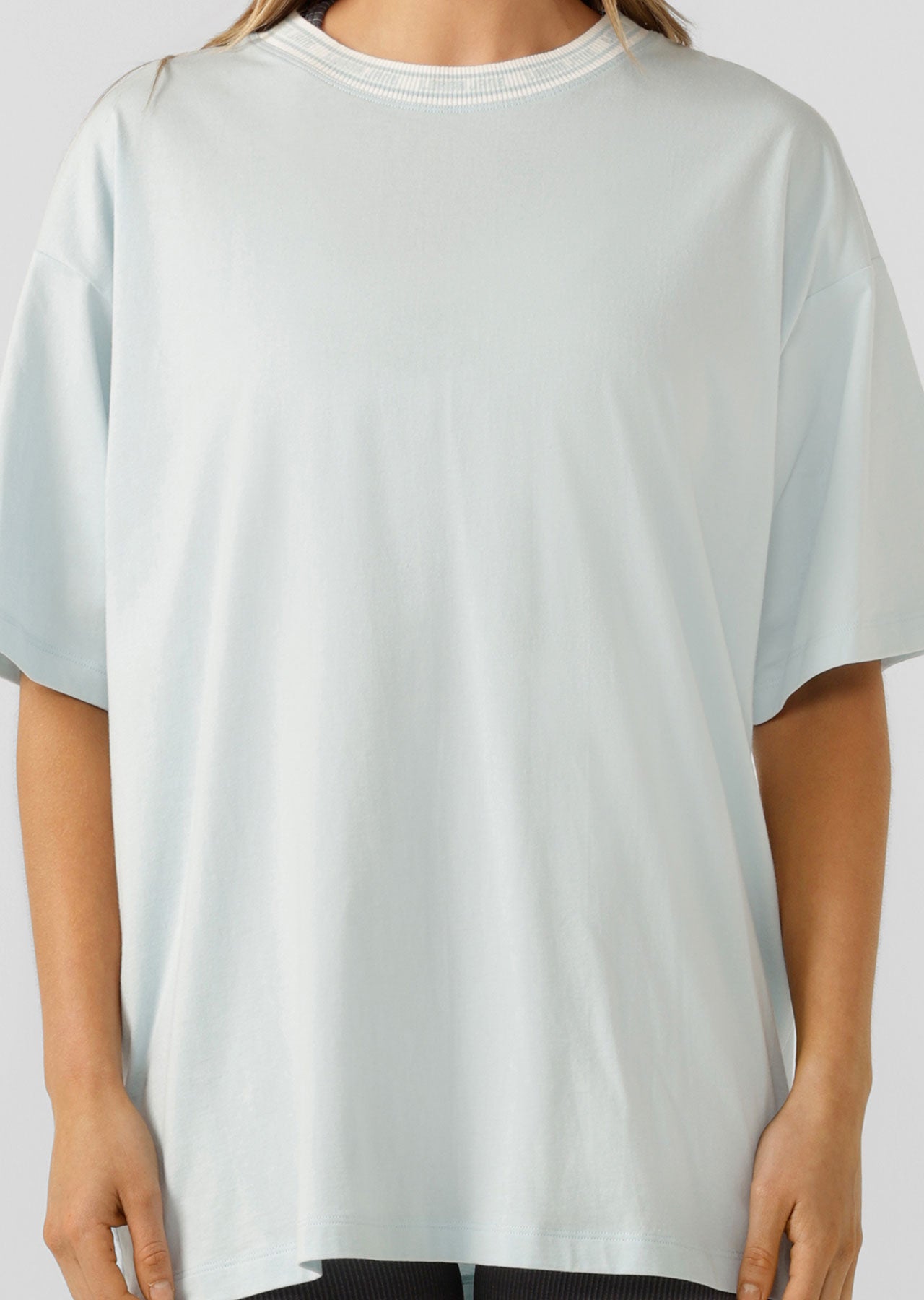 Lorna Jane Serene Boyfriend Tee - Morning Sky