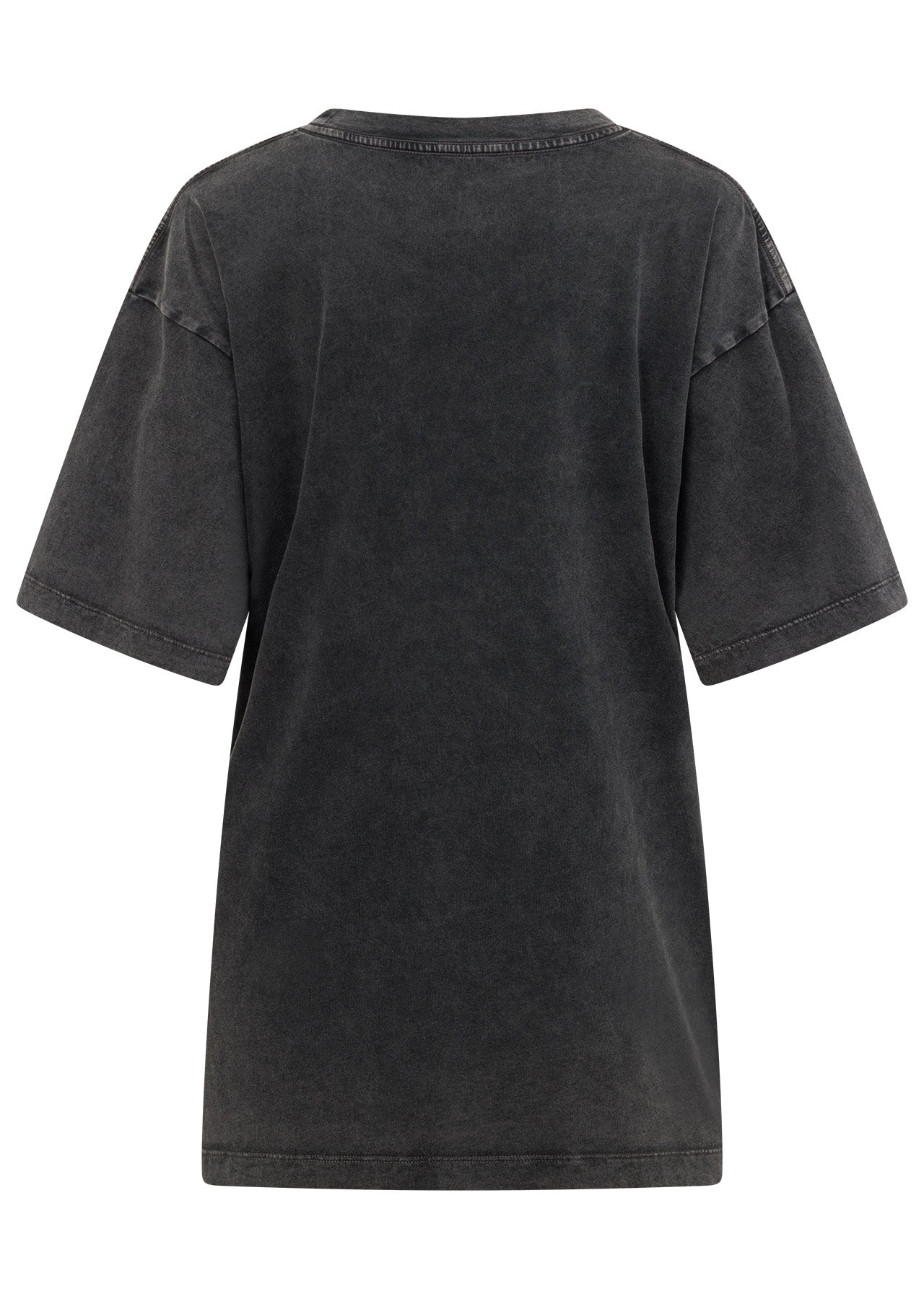 Lorna Jane Race Team Washed Boyfriend Tee - Washed Black