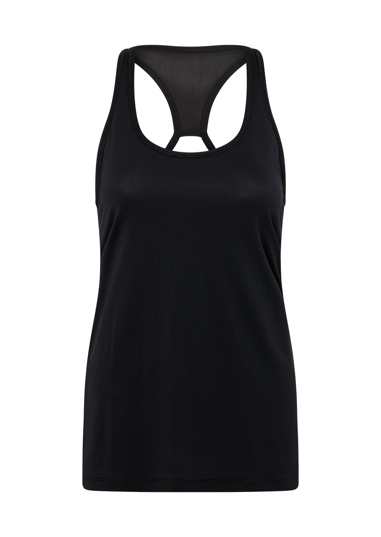 Lorna Jane Grab And Go Active Mesh Tank - Black