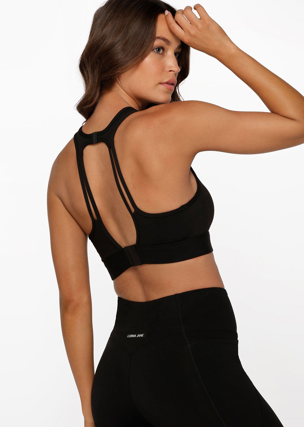 Lorna Jane Push The Limits Sports Bra - Black
