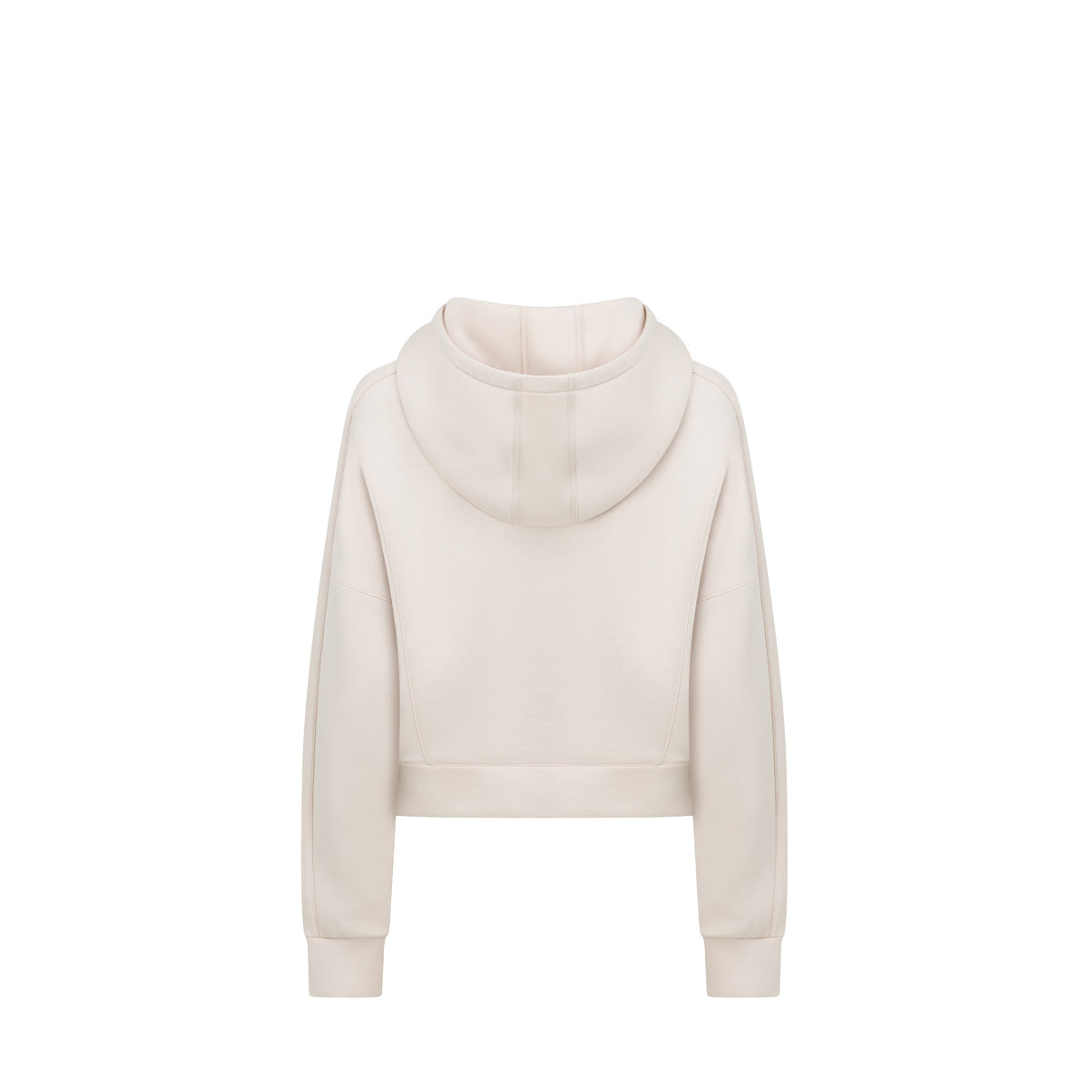 Lorna Jane All Hours Secret Pocket Cropped Hoodie - Ivory