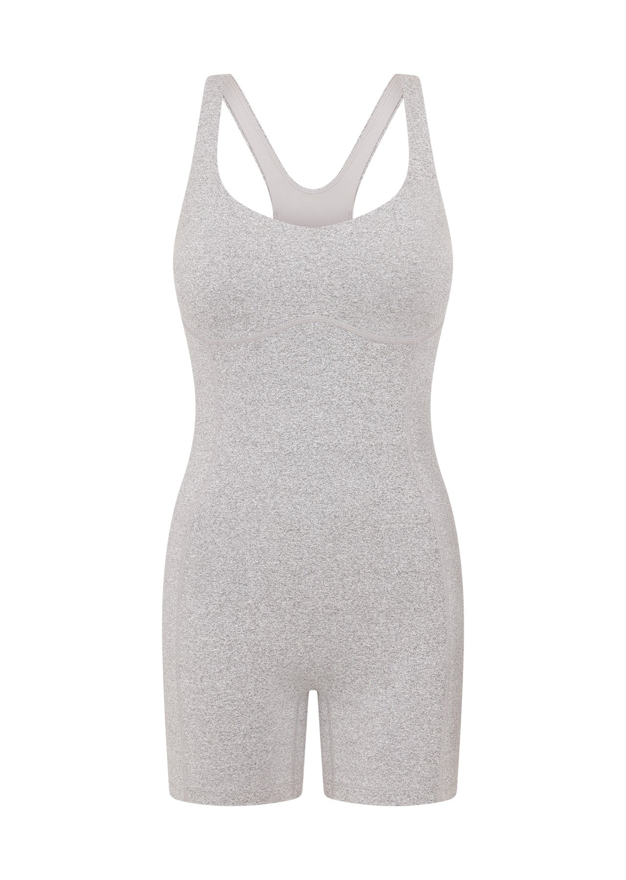 Lorna Jane Off Duty Bodysuit - Grey Marl