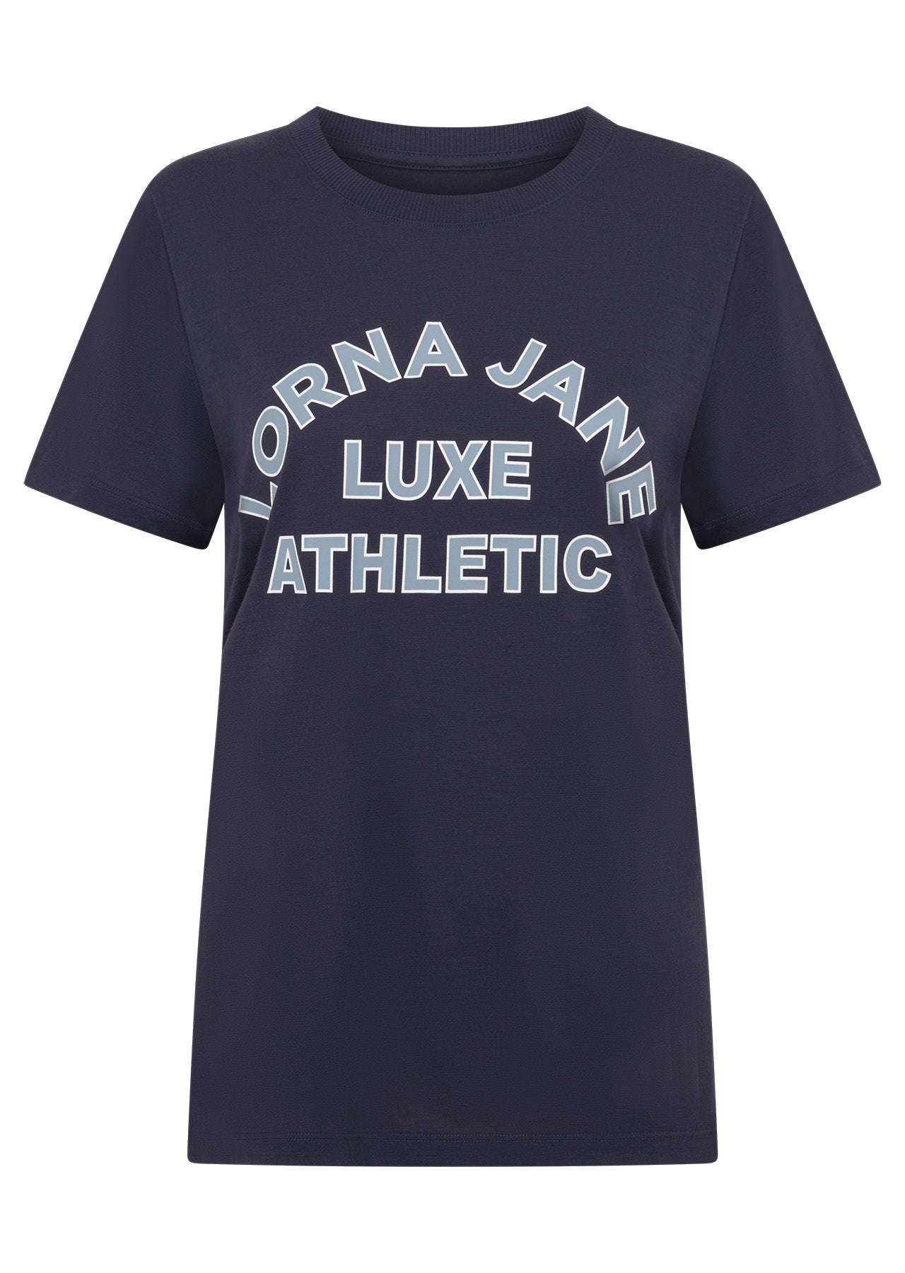 Lorna Jane Lotus Limited Edition Tee - Ash Blue