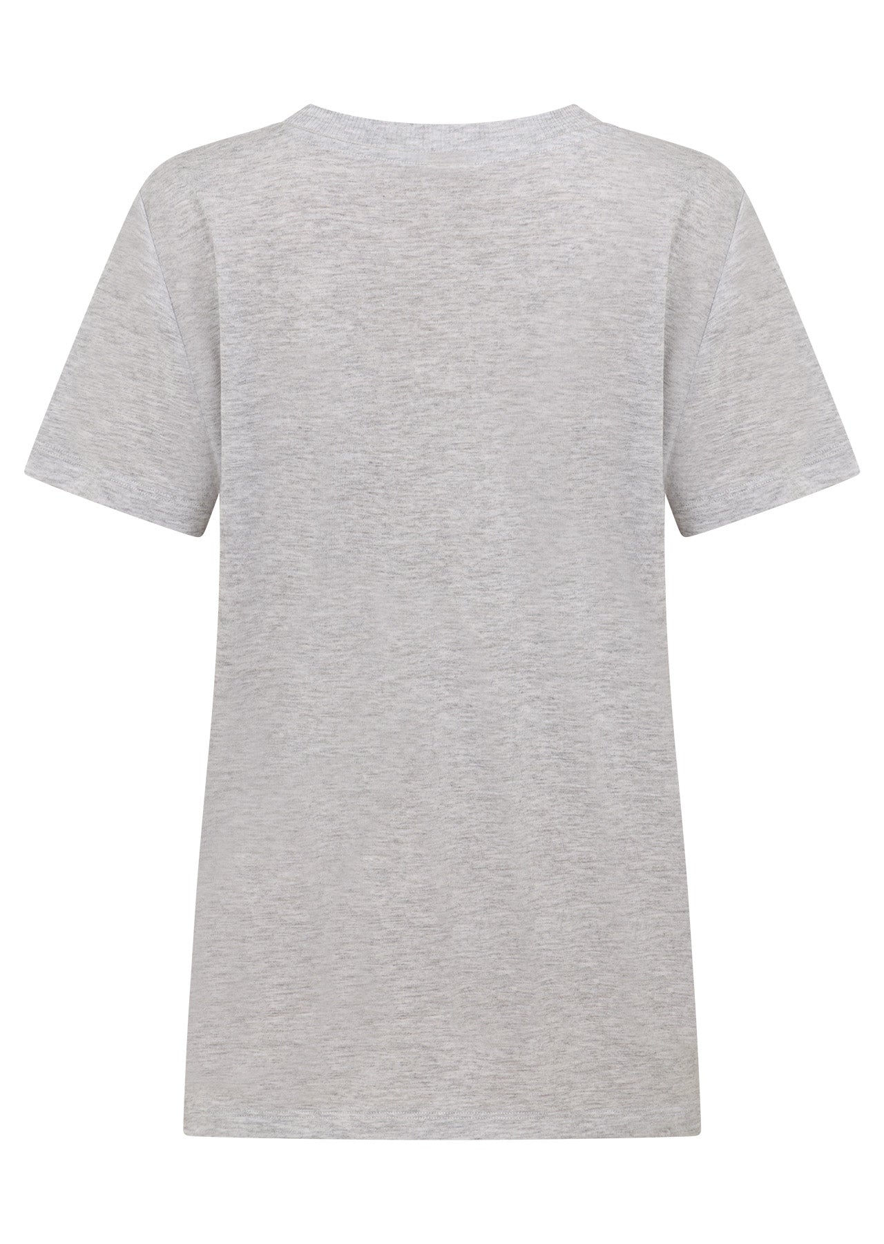 Lorna Jane Lotus Limited Edition Tee - Light Grey Marl