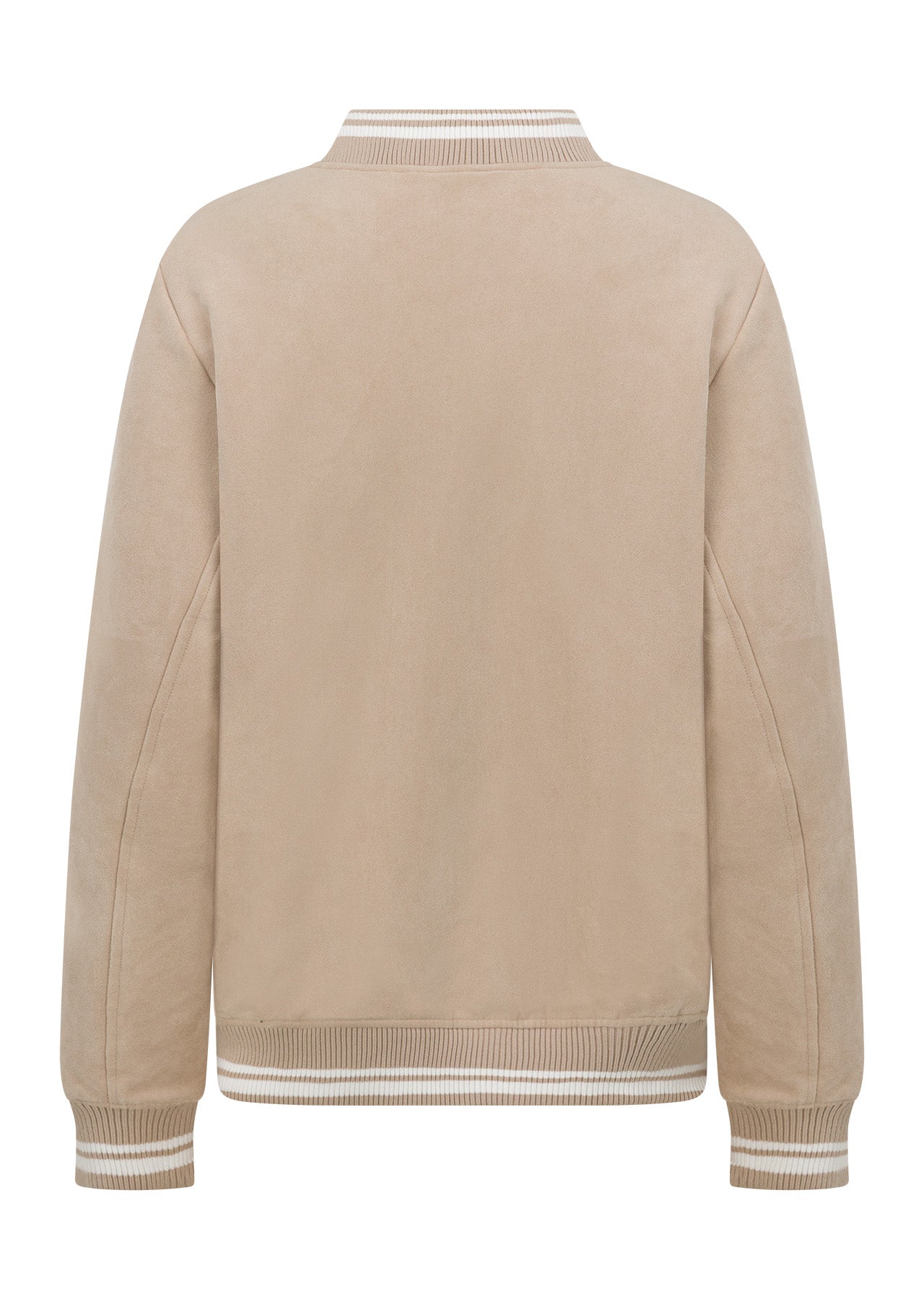 Lorna Jane Heritage Bomber Jacket - Light Oxford Tan