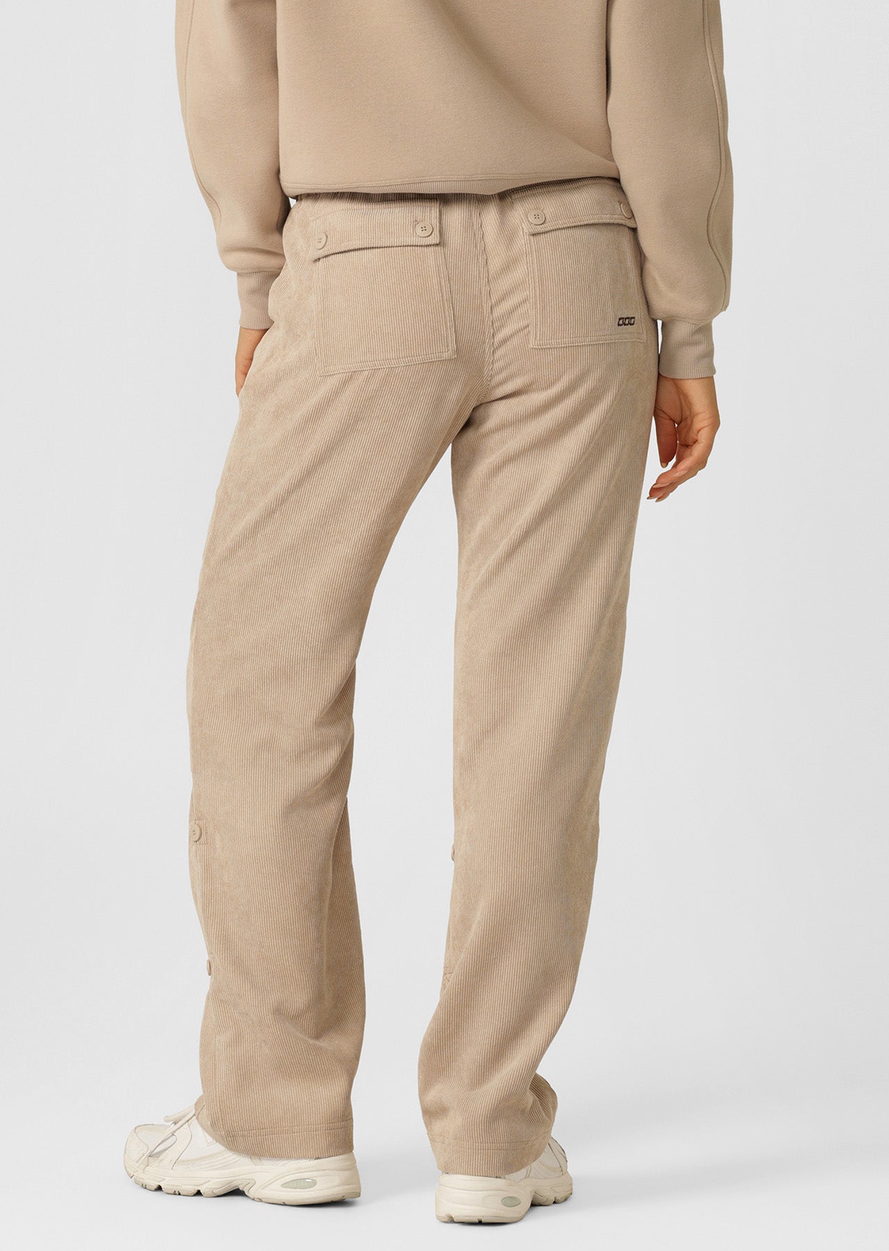 Lorna Jane Limited Edition Cord Flashdance Pants - Light Oxford Tan