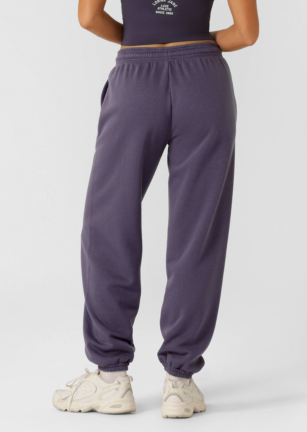 Lorna Jane Limited Edition Lotus Sweatpants - Midnight Plum