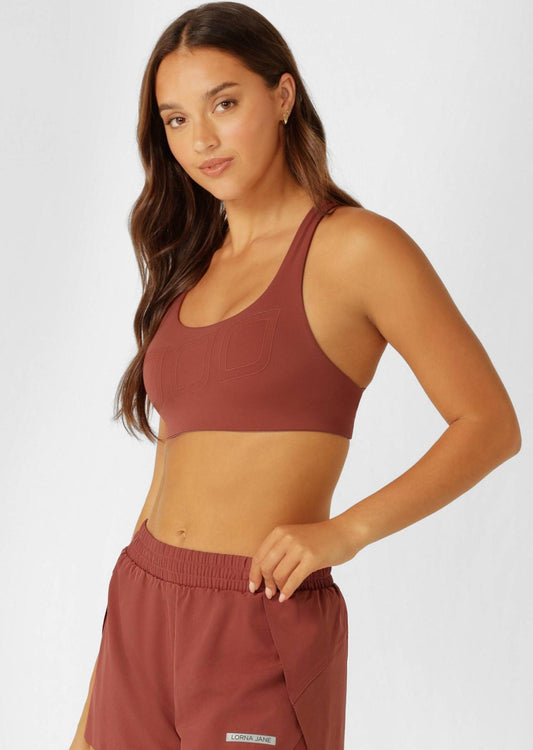 Lorna Jane Sculpt Max Support Sports Bra - Spice