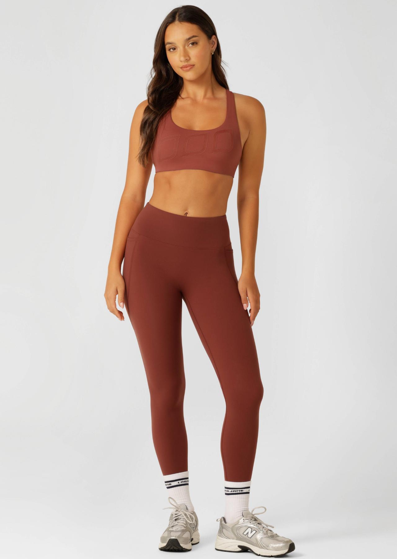 Lorna Jane Sculpt Max Support Sports Bra - Spice