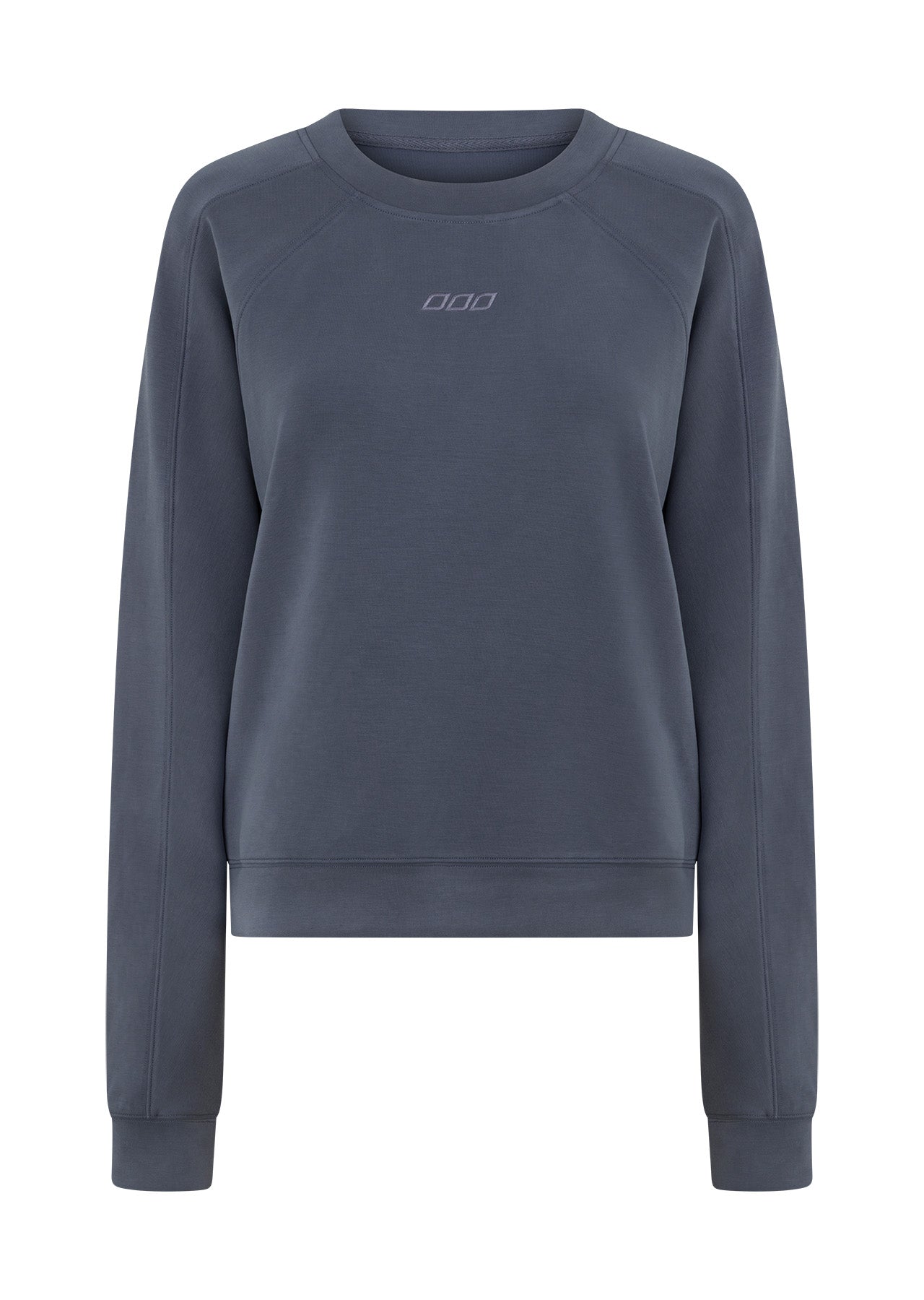 Lorna Jane Cloud Nine Spacer Sweatshirt - Dark Powder Grey