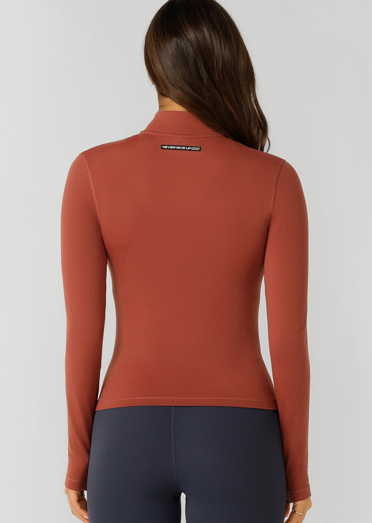 Lorna Jane Iconic Active Zip Through - Spice