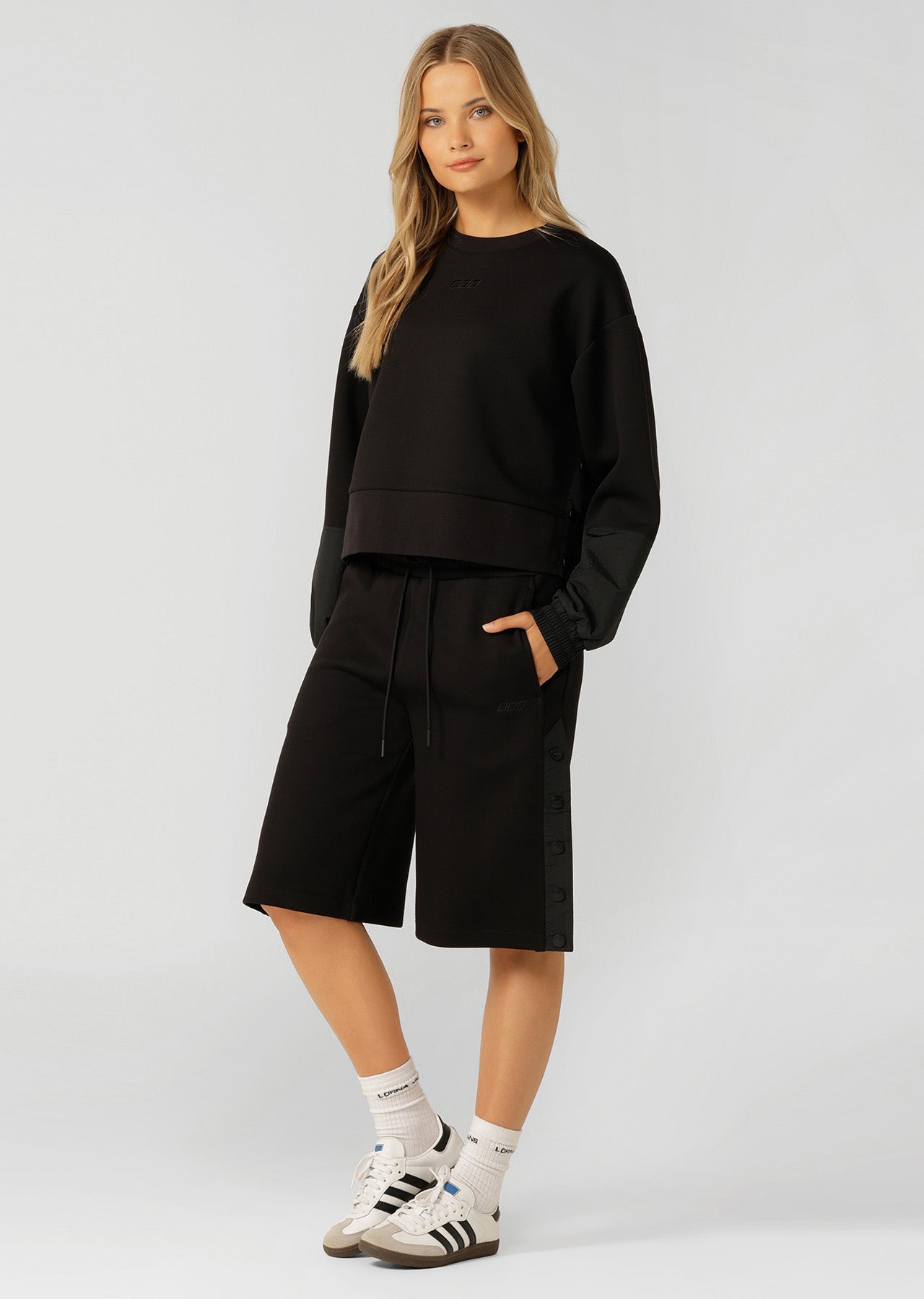 Lorna Jane Snap To It Sweatshirt - Black