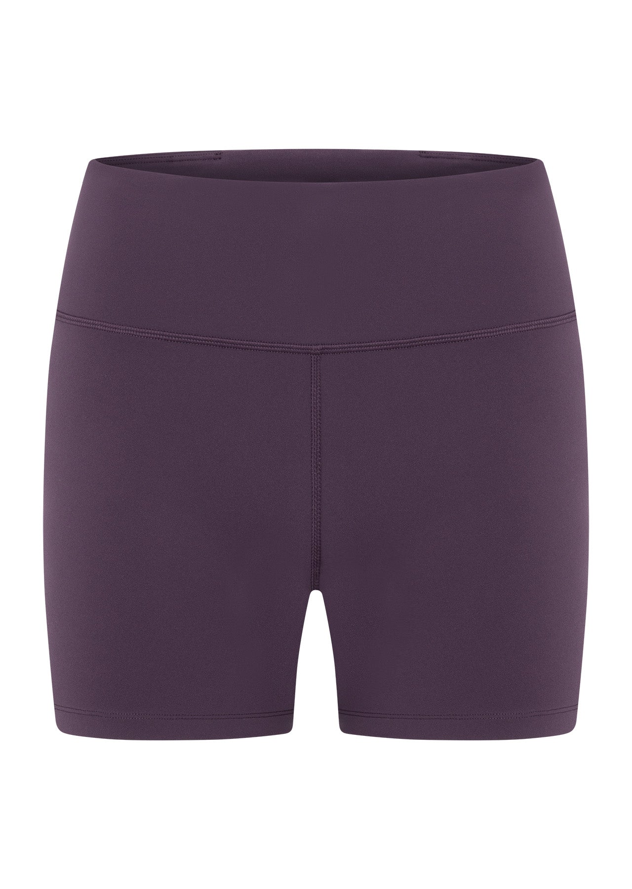Lorna Jane Limited Edition Lotus No Chafe 12cm Bike Shorts - Midnight Plum