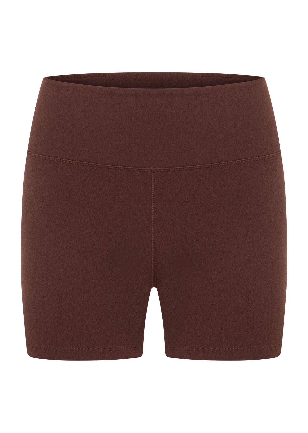 Lorna Jane Limited Edition Lotus No Chafe 12cm Bike Shorts - Truffle
