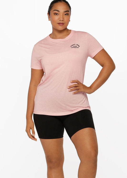 Lorna Jane Lotus T-Shirt - Peony