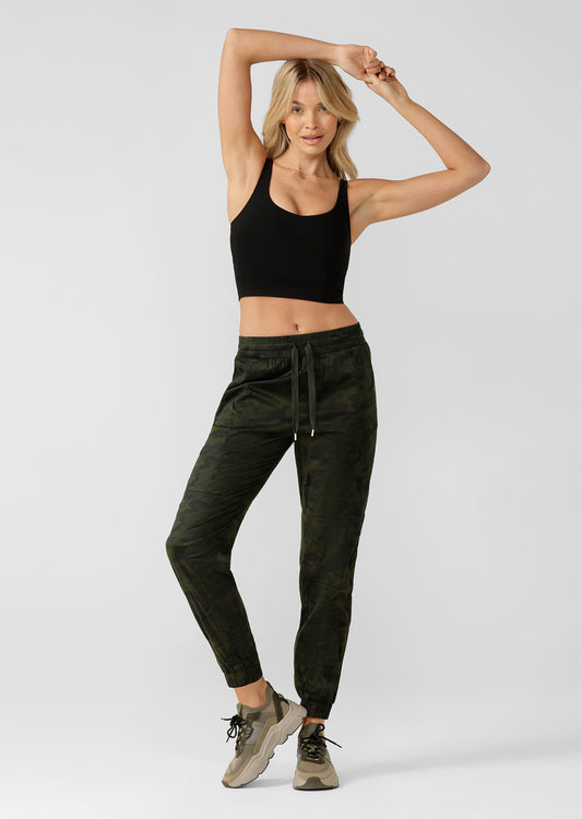 Lorna Jane Tropic Safari High Waisted Flashy Full Length Pants - Tropical Safari Print