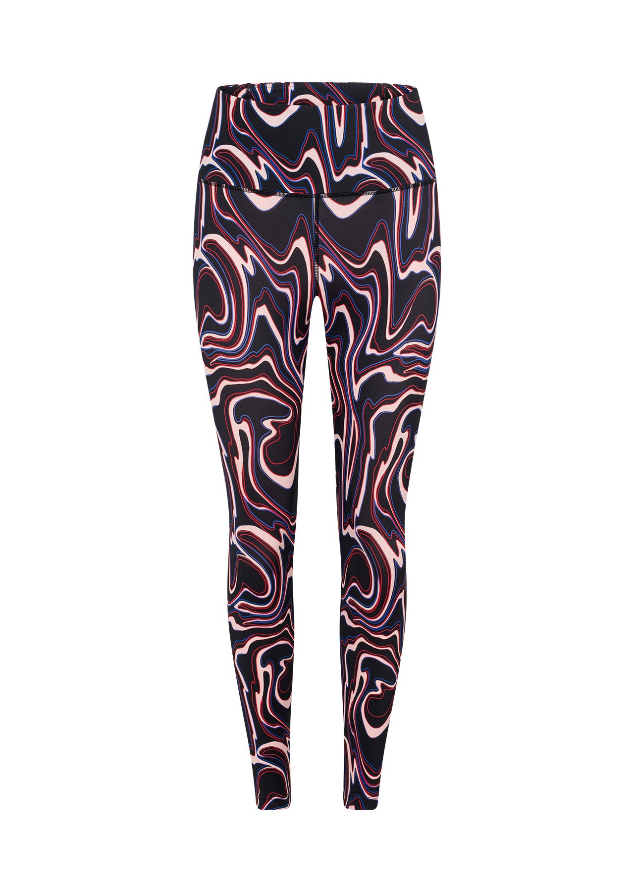 Lorna Jane Meta Luminous Pocket Ankle Biter Leggings - Aurora Print
