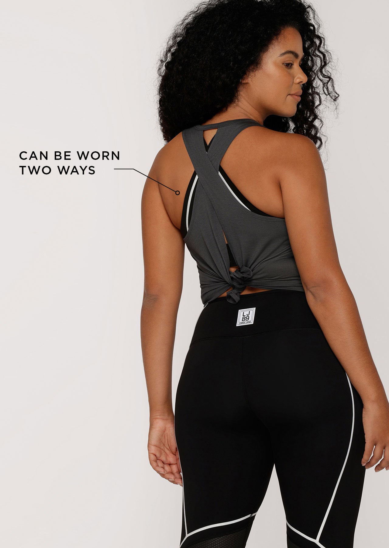 Lorna Jane Sprinter Active Tank - Titanium