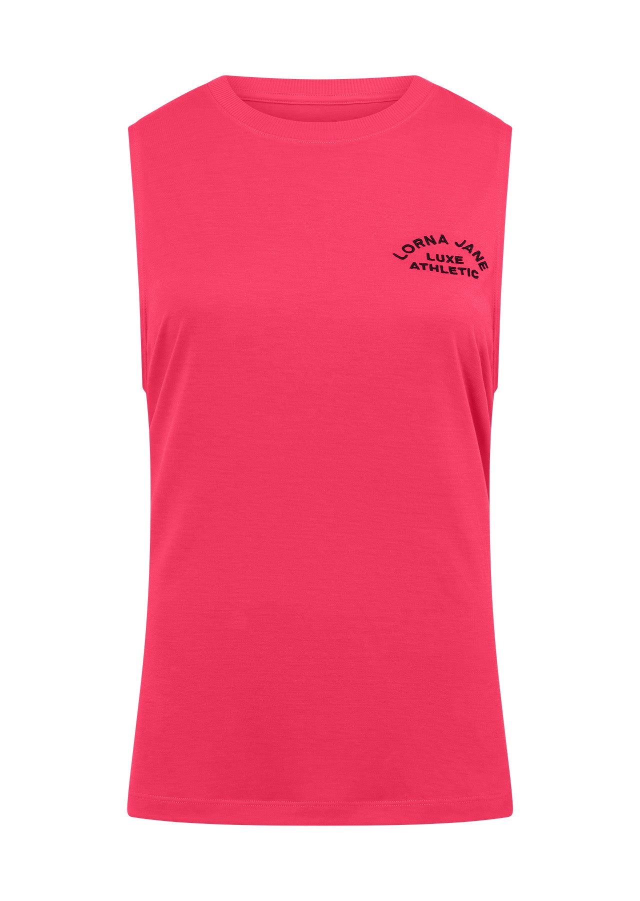 Lorna Jane Lotus Muscle Tank - Neon Raspberry